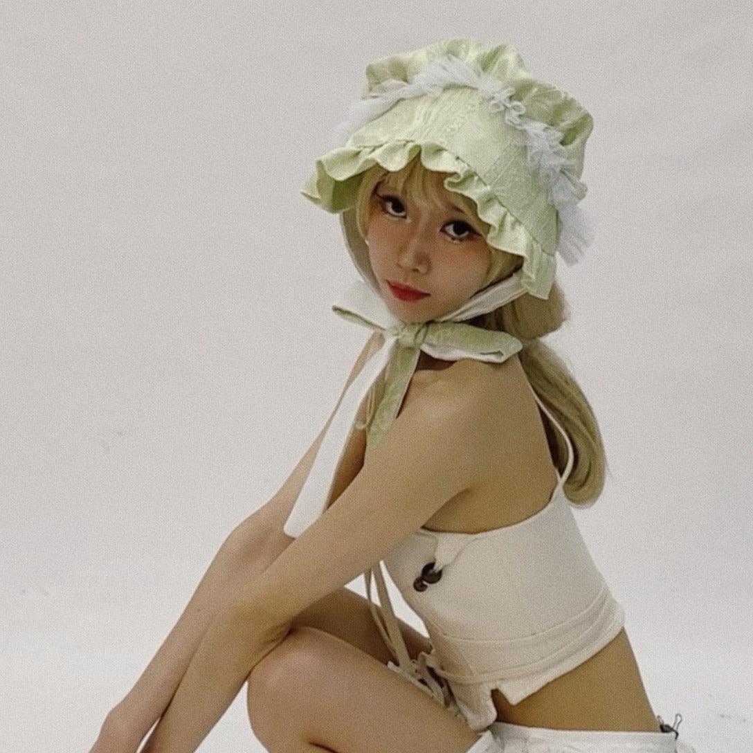 Eden Bonnet Hat in Sage