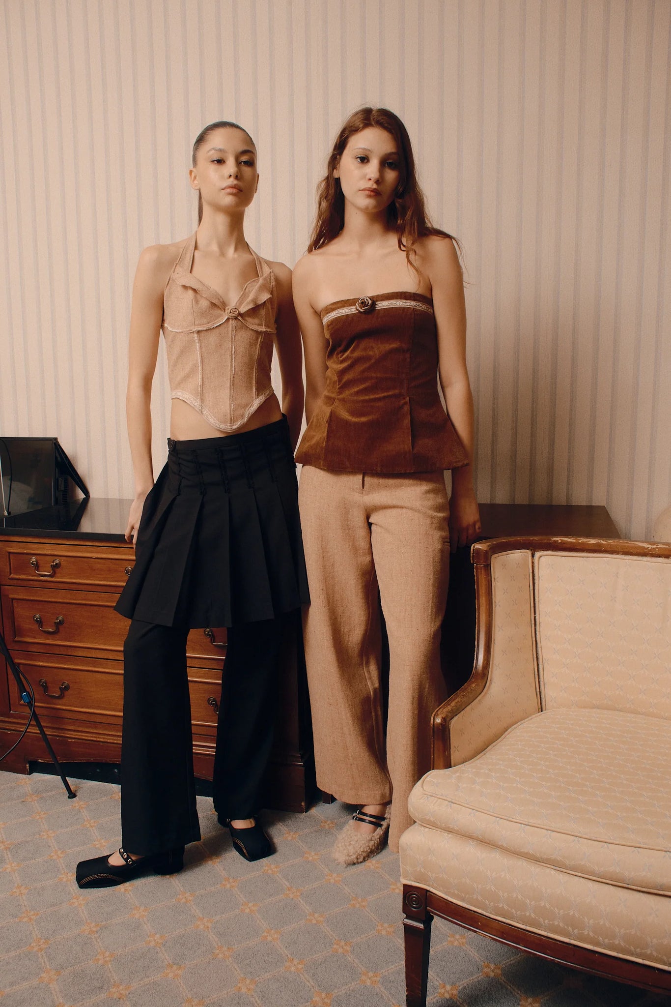 Say it Skirt Pants in Black