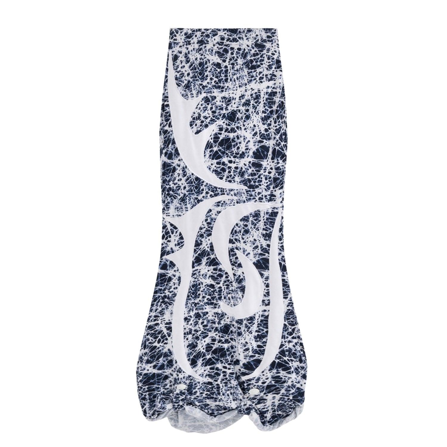 Coil Story Patchwork Slim-fit Skirt