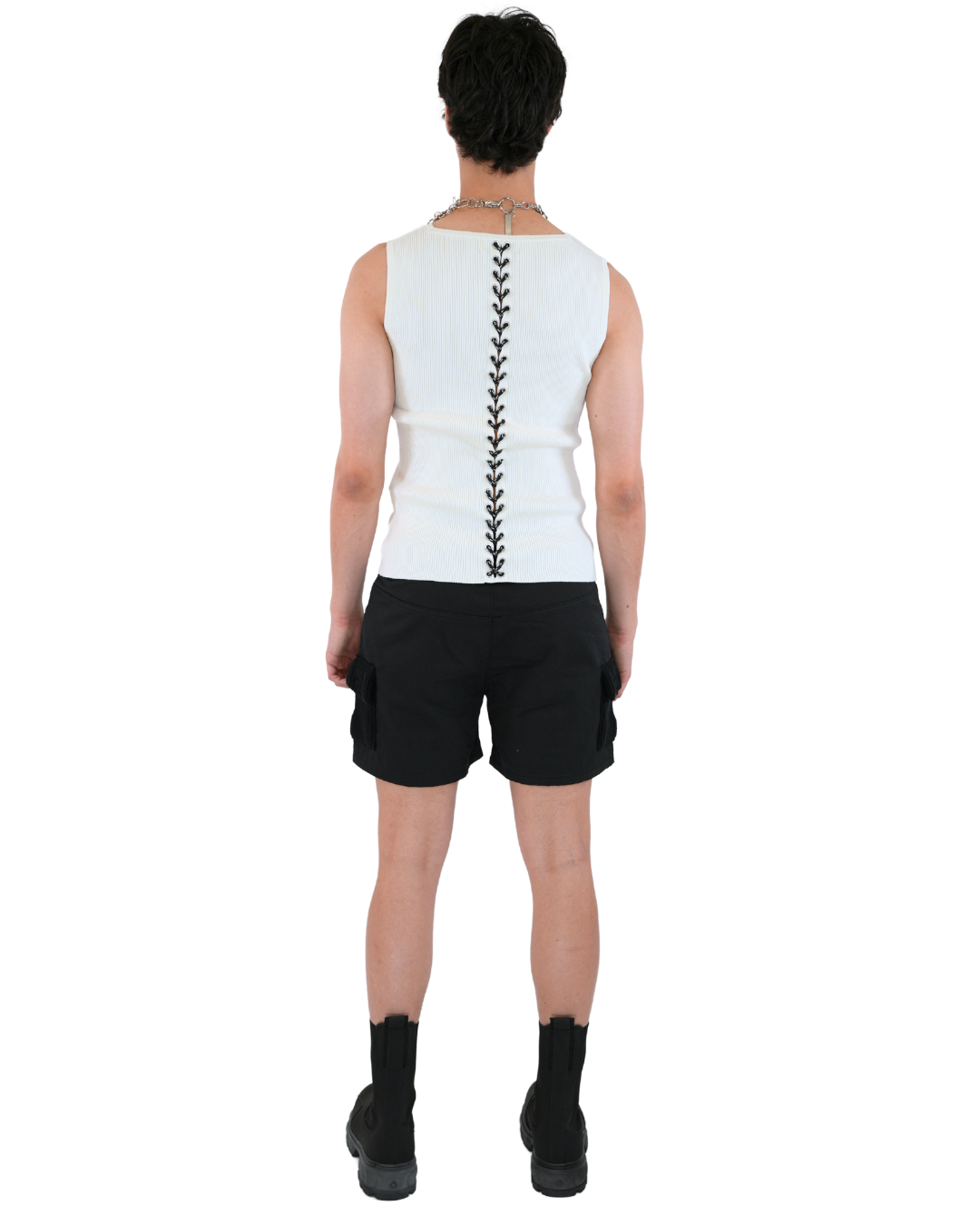 Vertical Paracord Lace Up Top