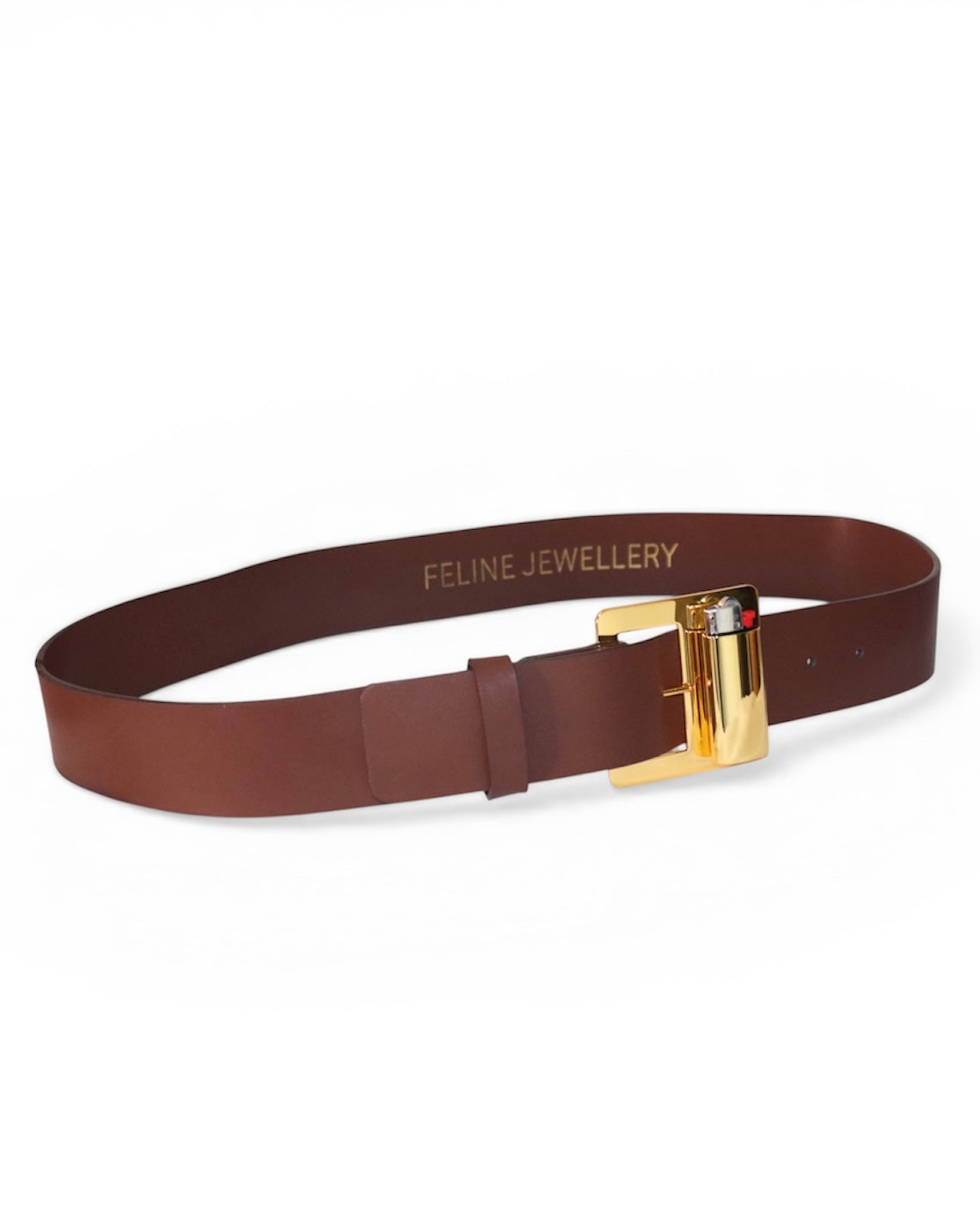 Feline Belt Brown