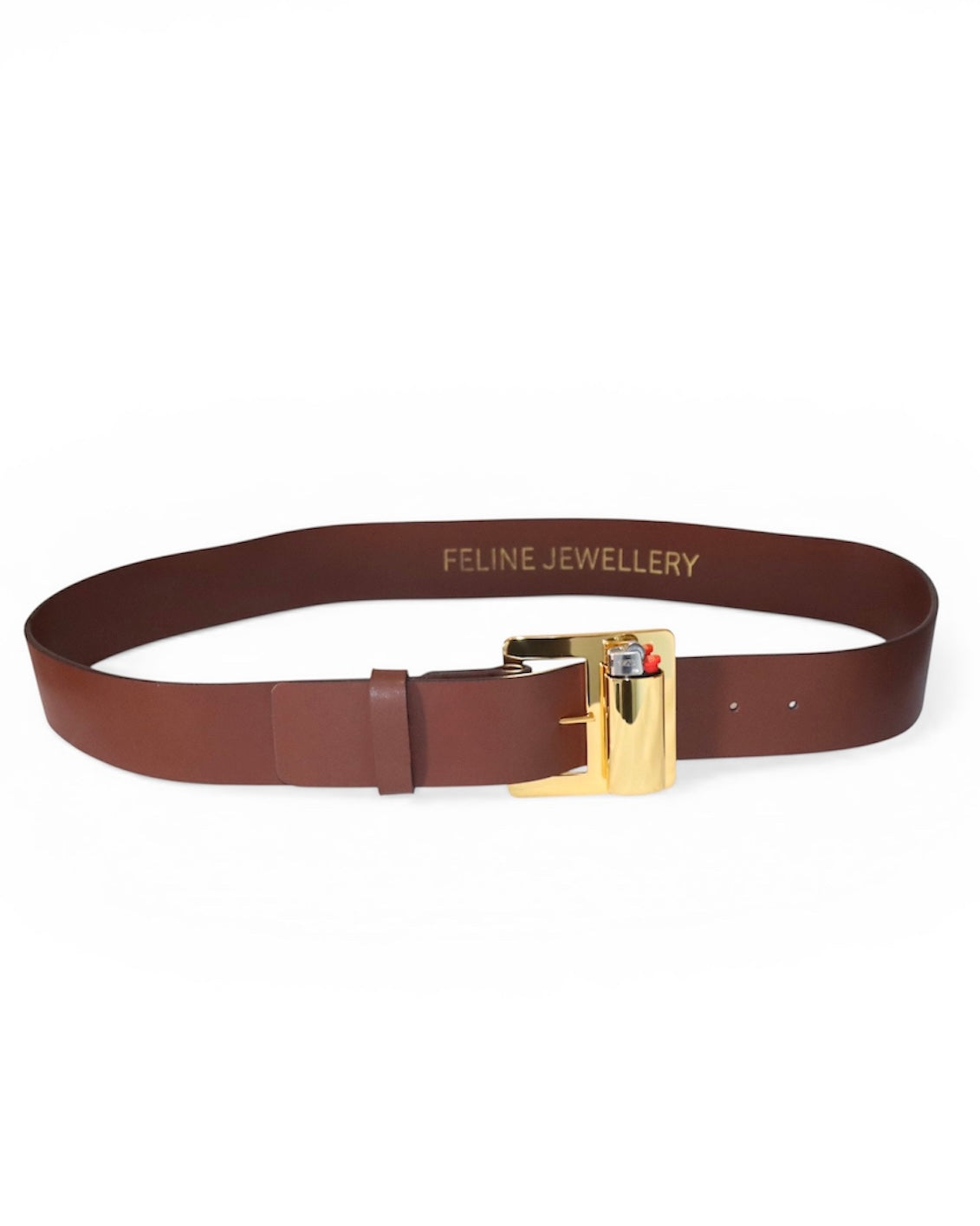 Feline Belt Brown