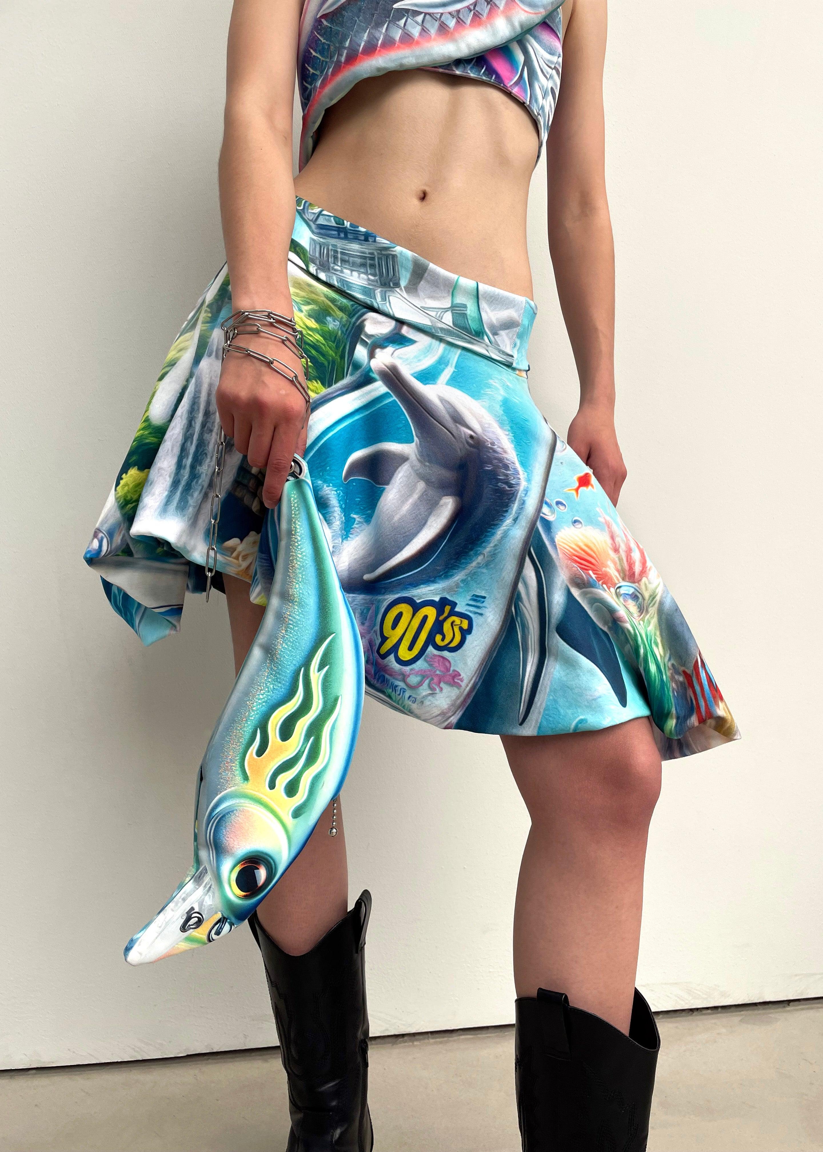 물고기 미끼 파우치 백