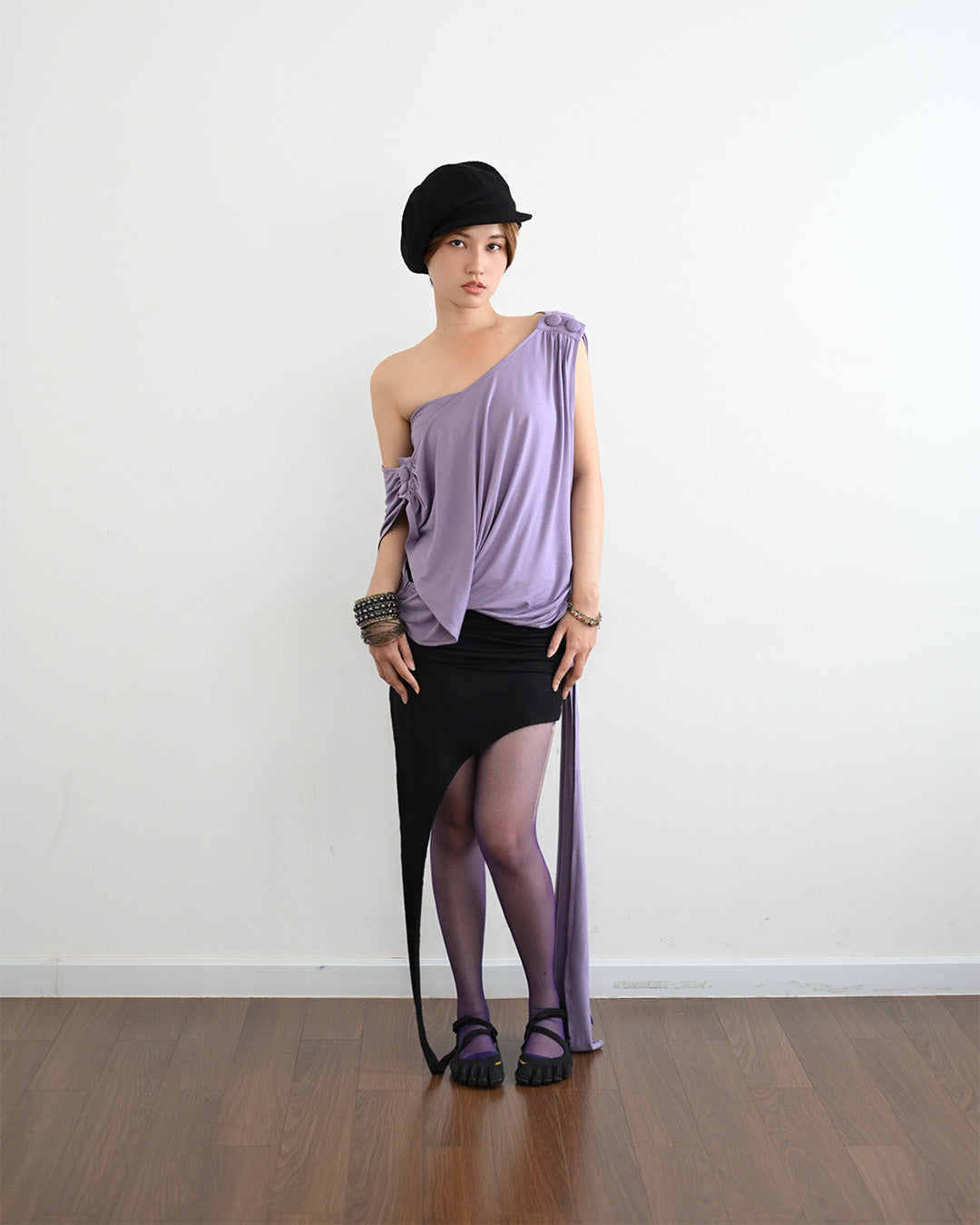 Flow Top in Pastel Purple