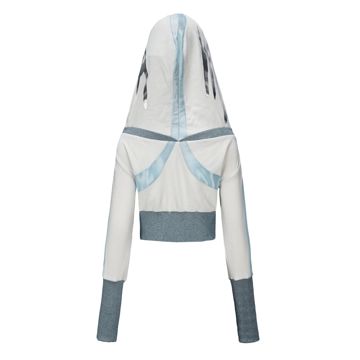 Gal of Ultra Long Sleeve Hoodie in Blue