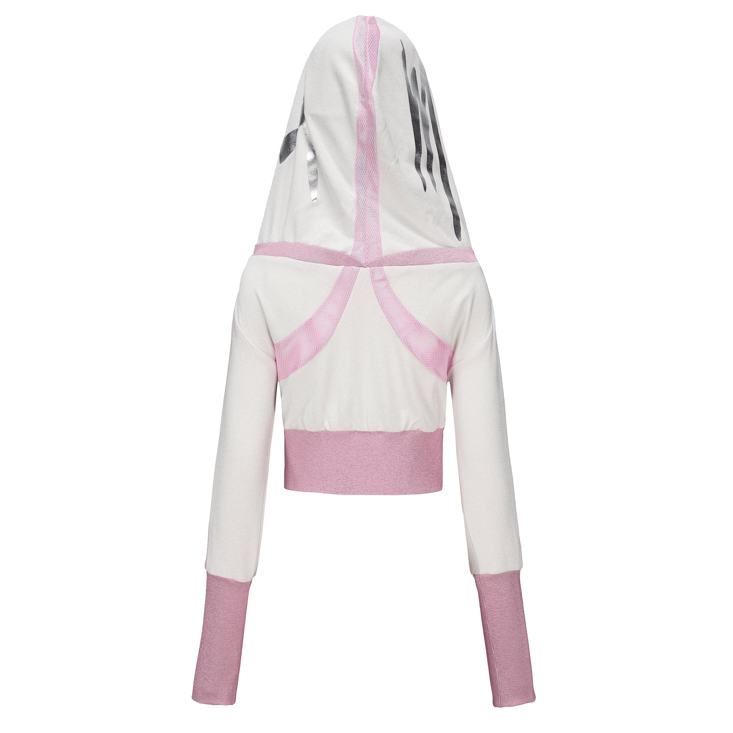 Gal of Ultra Long Sleeve Hoodie in Blue
