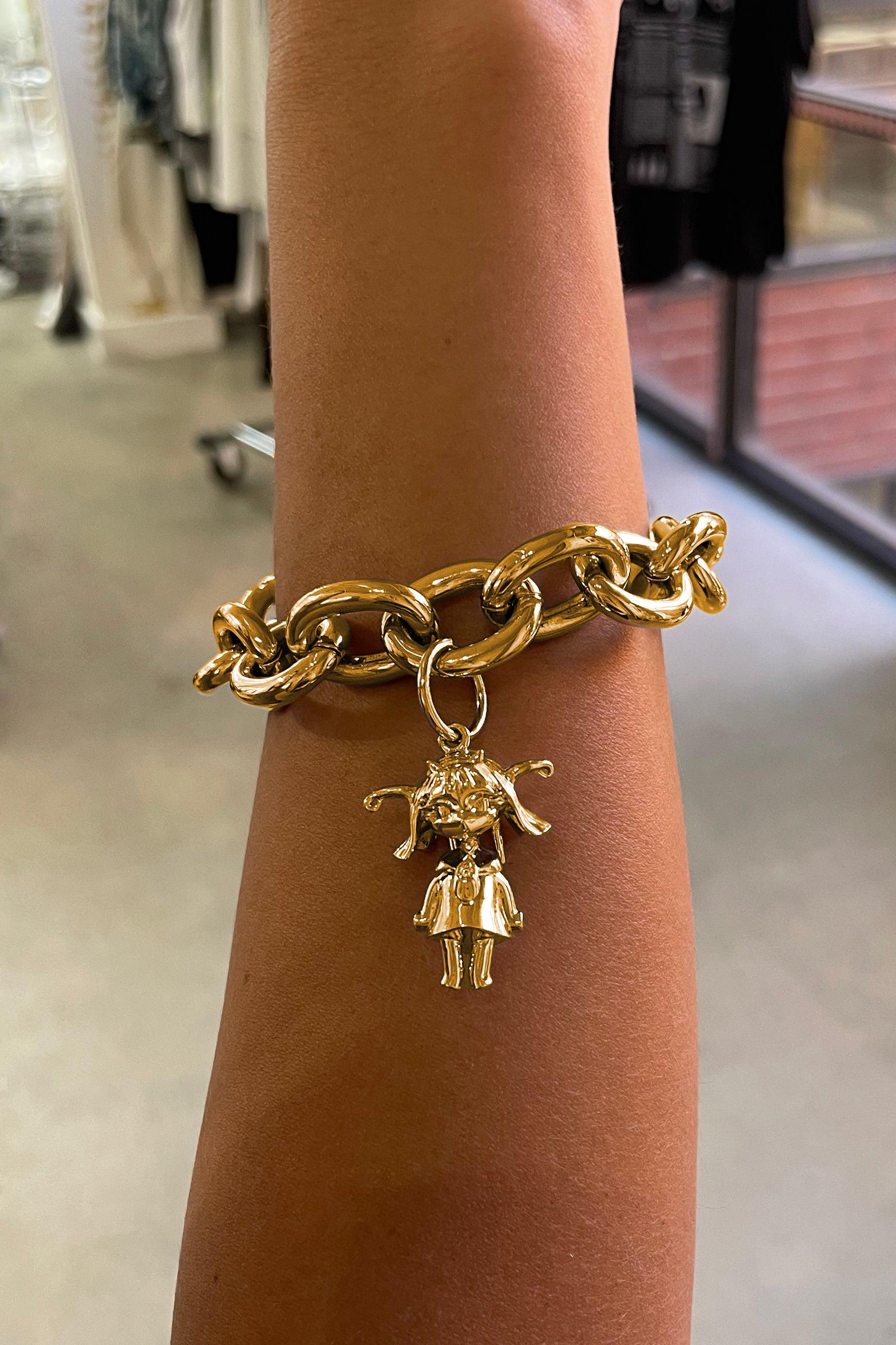 Lil Charm Bracelet in Silver