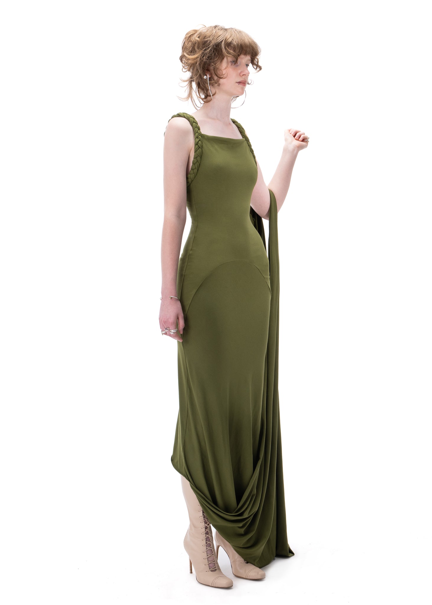 Green Willow Dress
