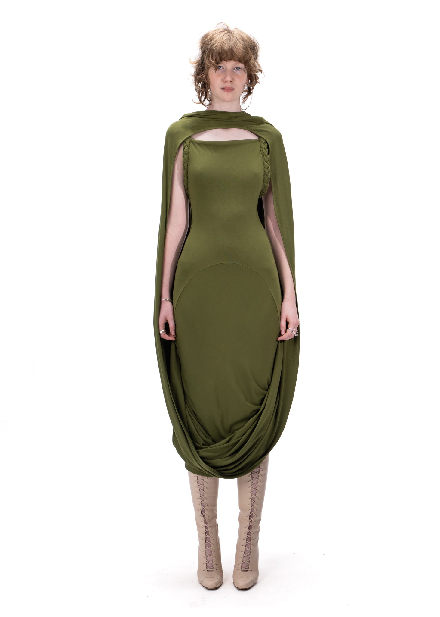 Green Willow Dress