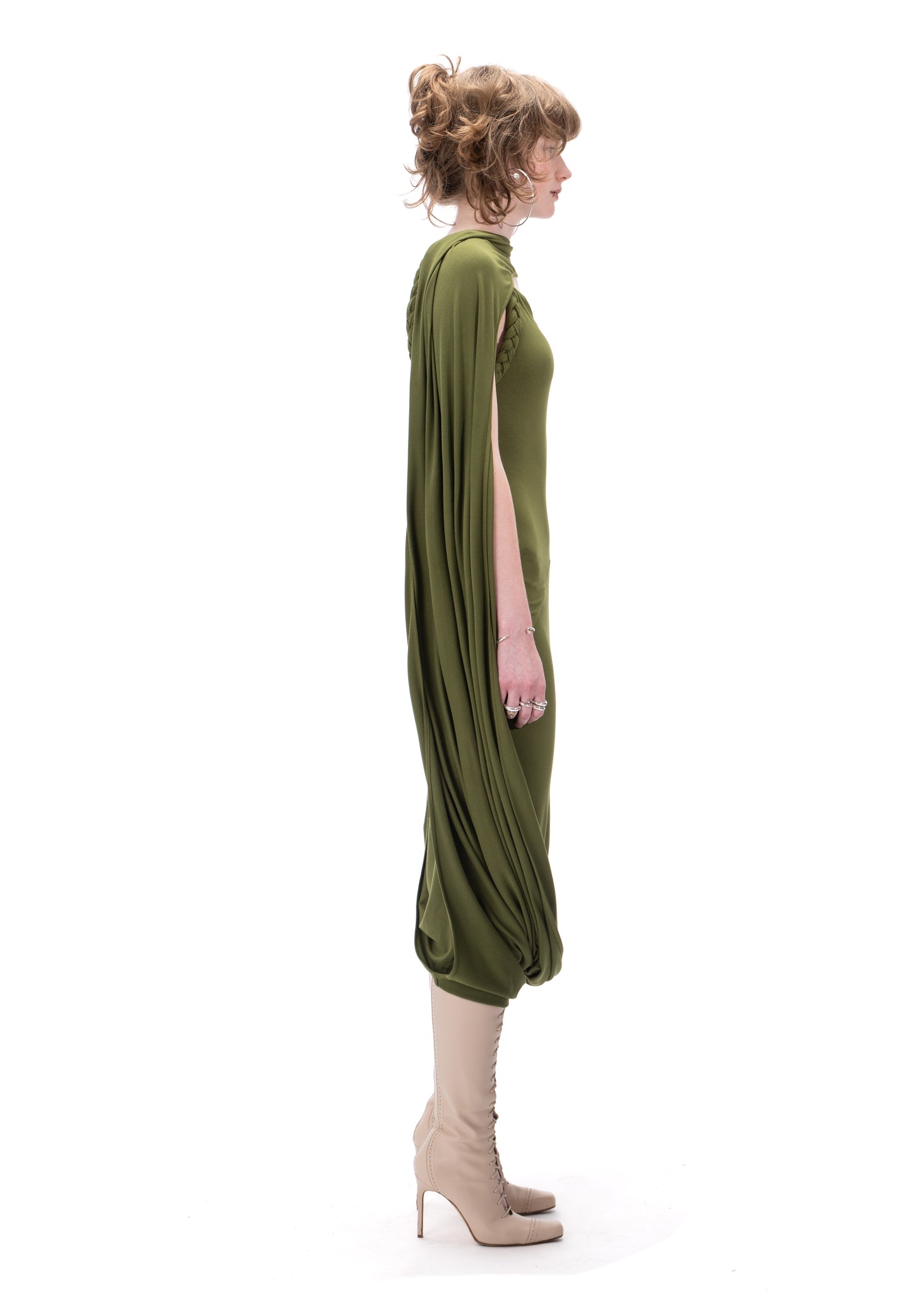 Green Willow Dress