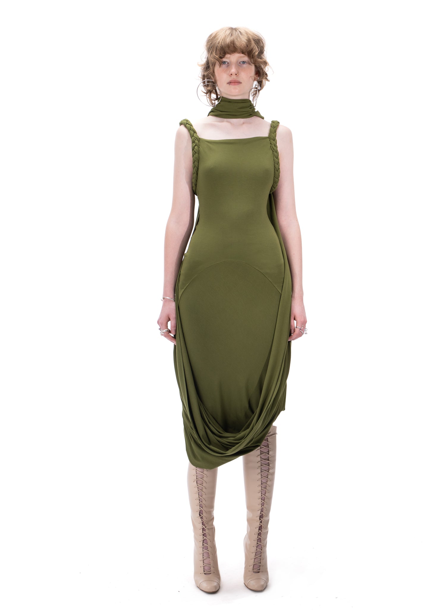 Green Willow Dress