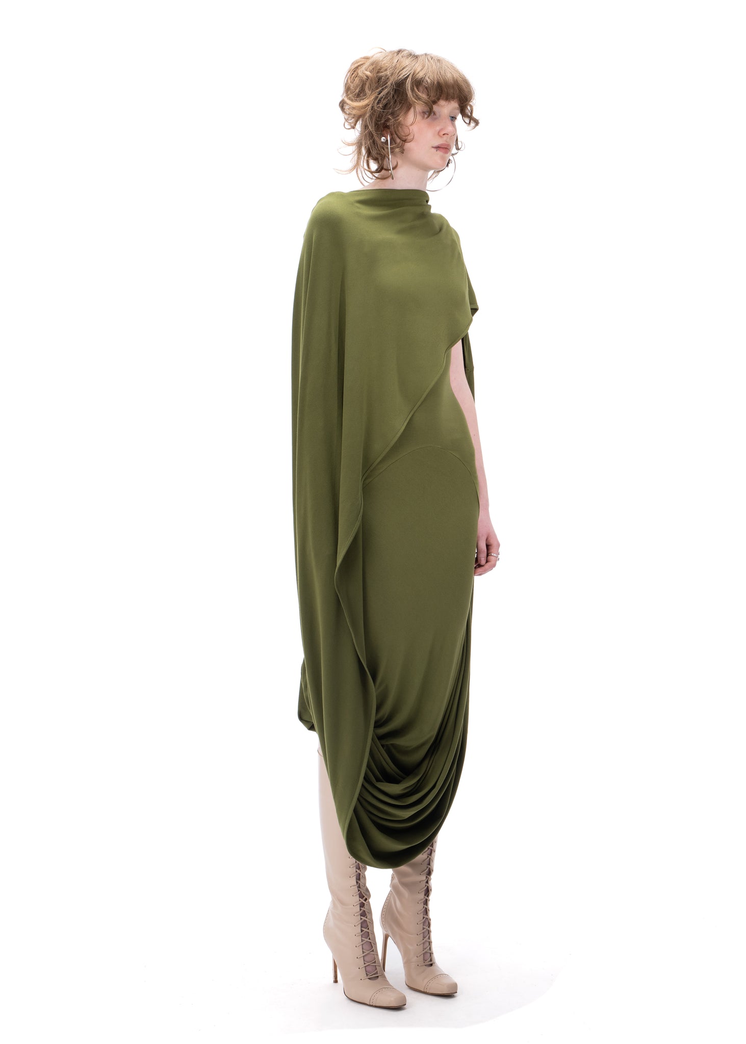 Green Willow Dress