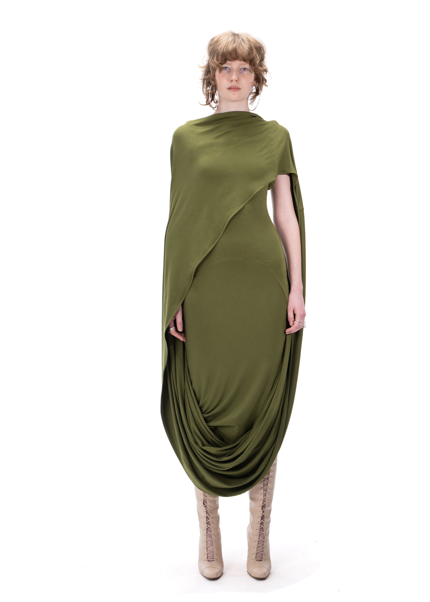 Green Willow Dress