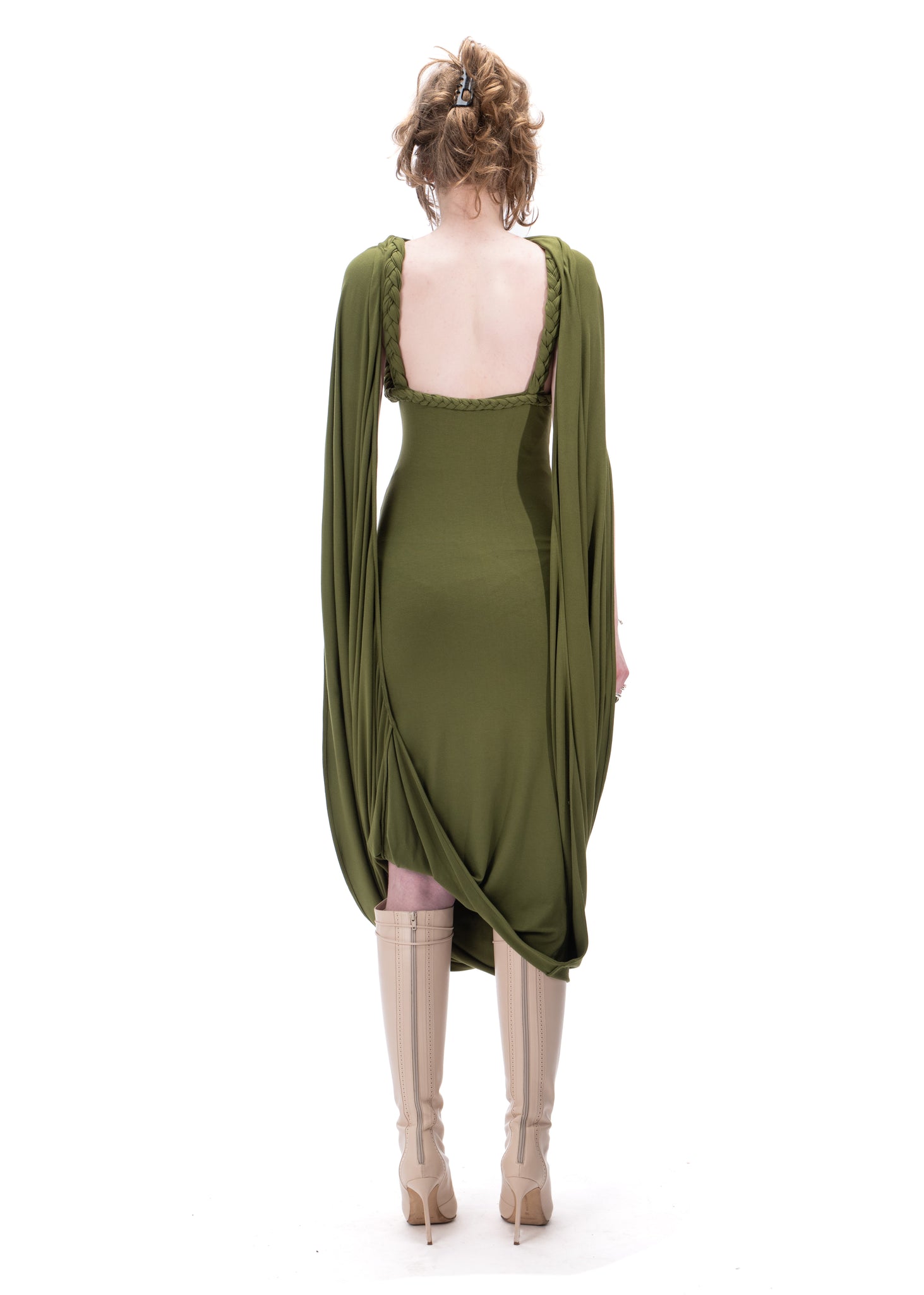 Green Willow Dress
