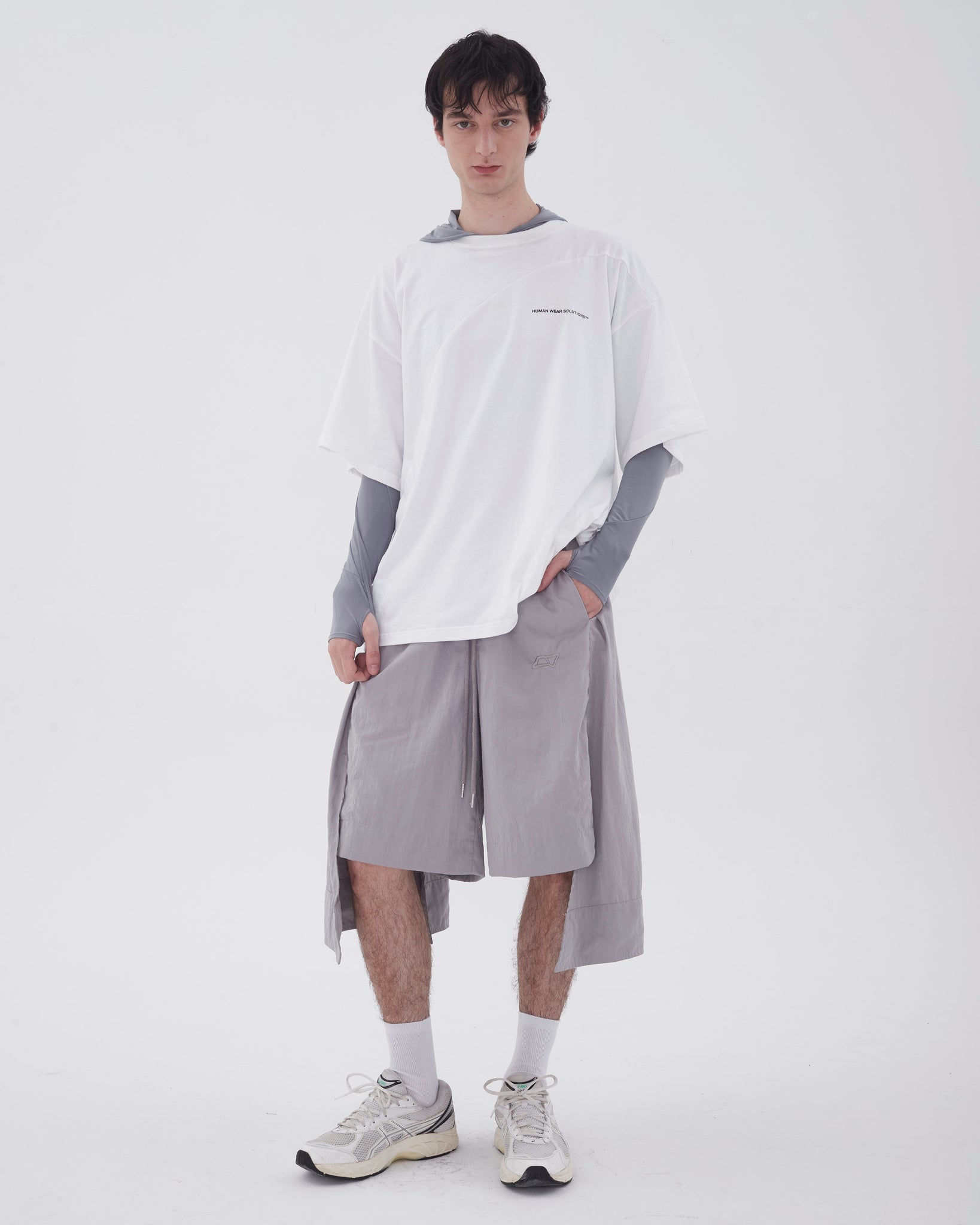 Deconstructed Shirt-Shorts