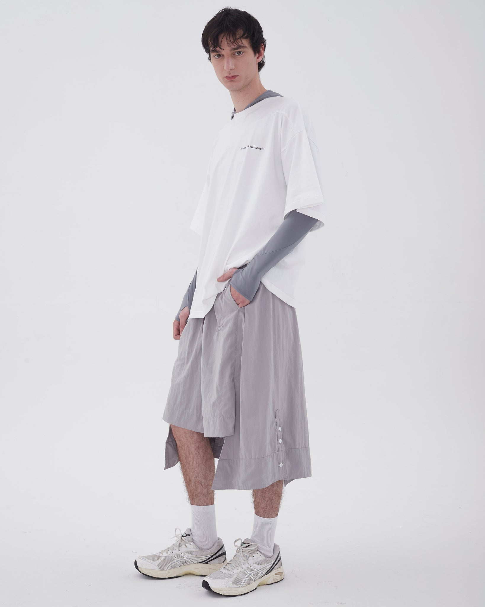 Deconstructed Shirt-Shorts