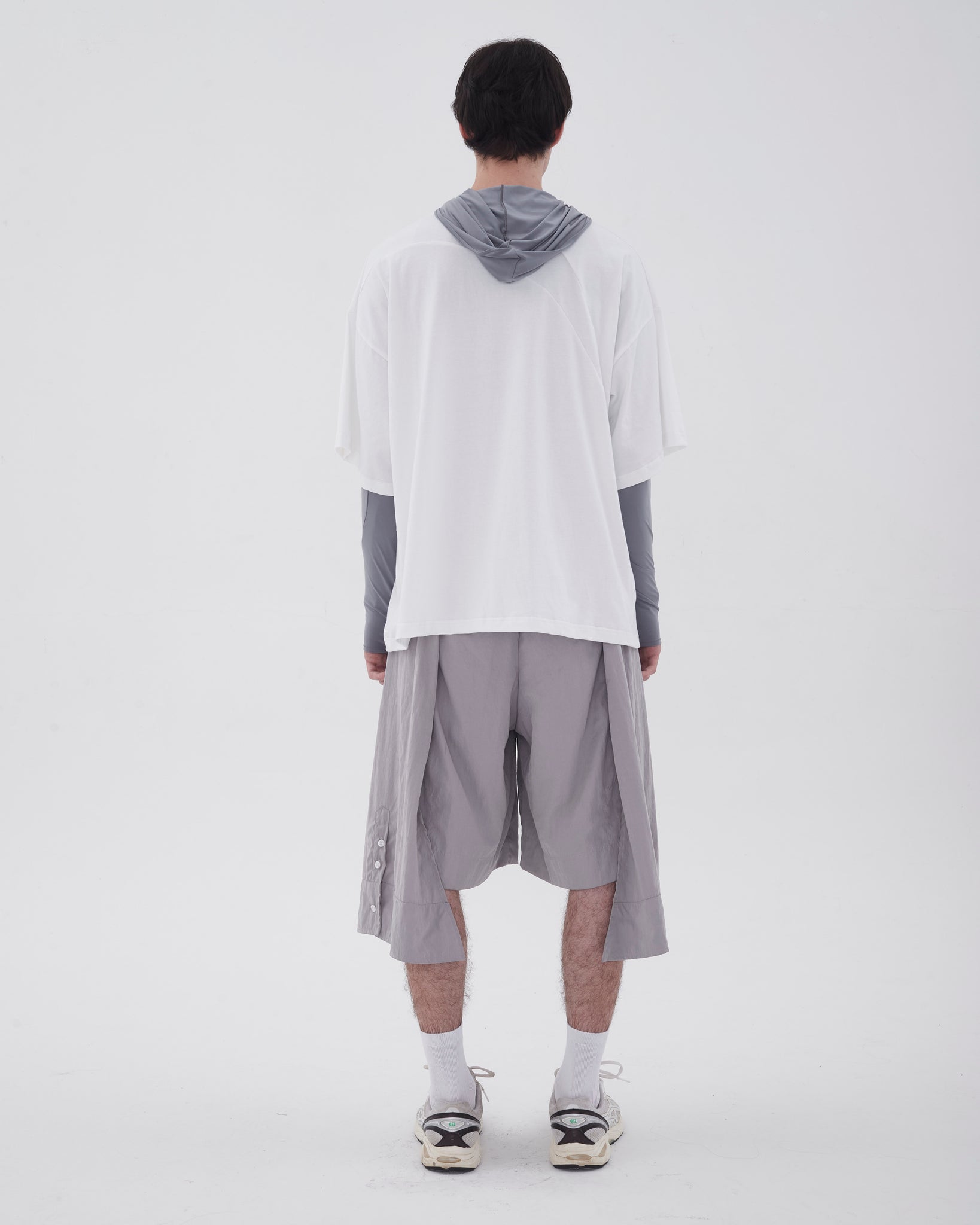 Deconstructed Shirt-Shorts