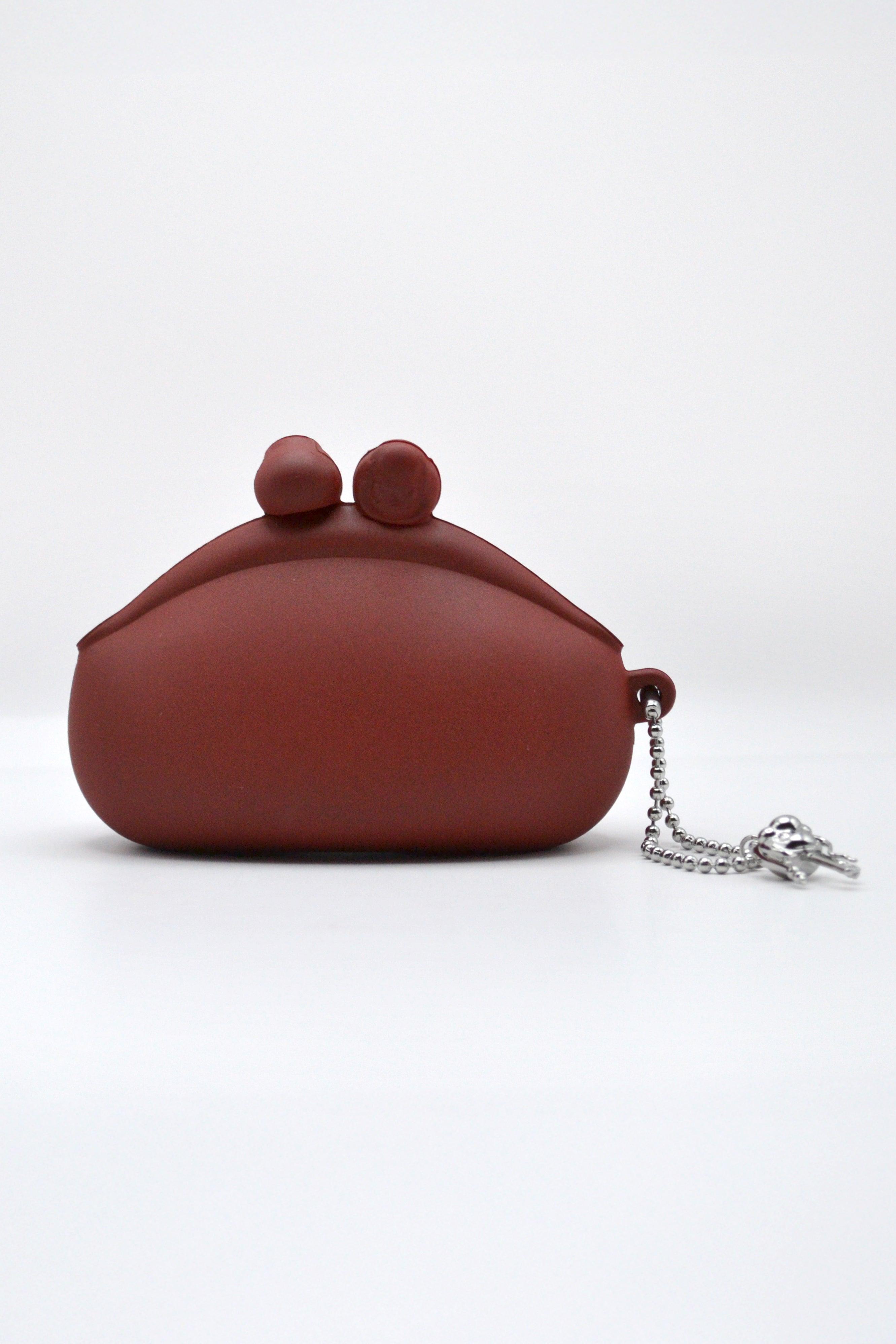 Mini Coin Purse in Cherry Red