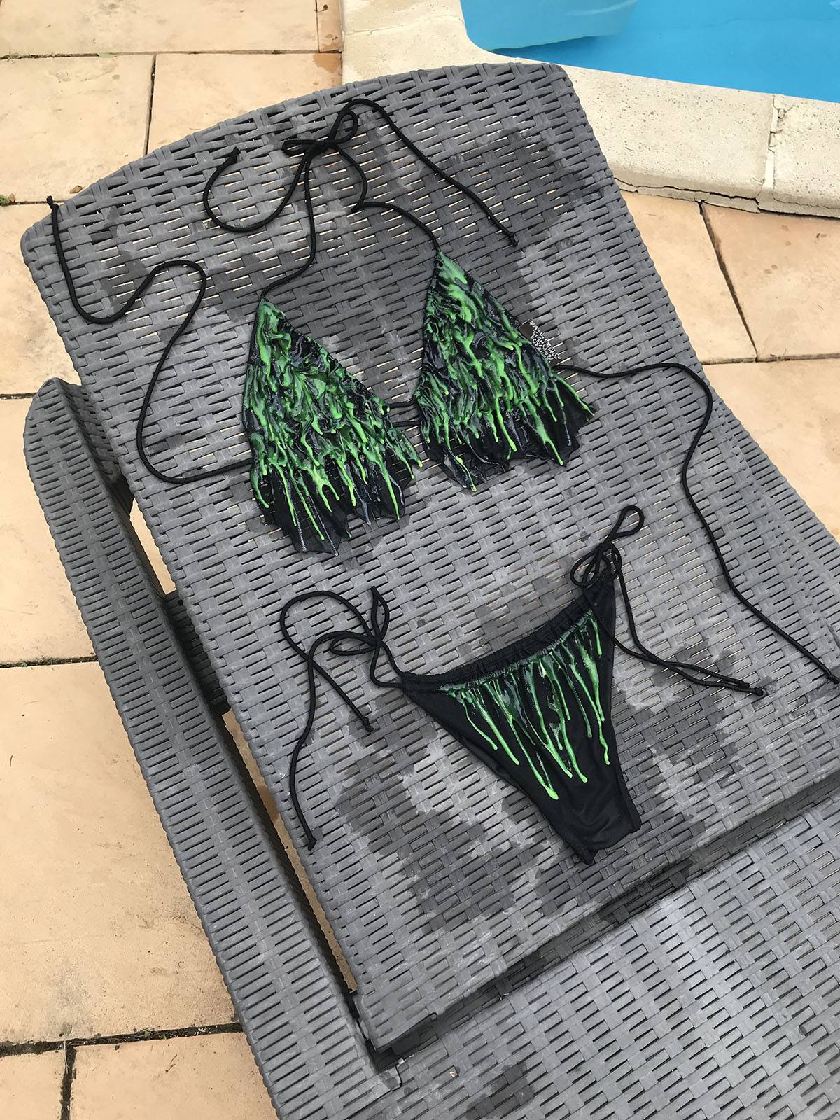 Drip Bikini Green Slime