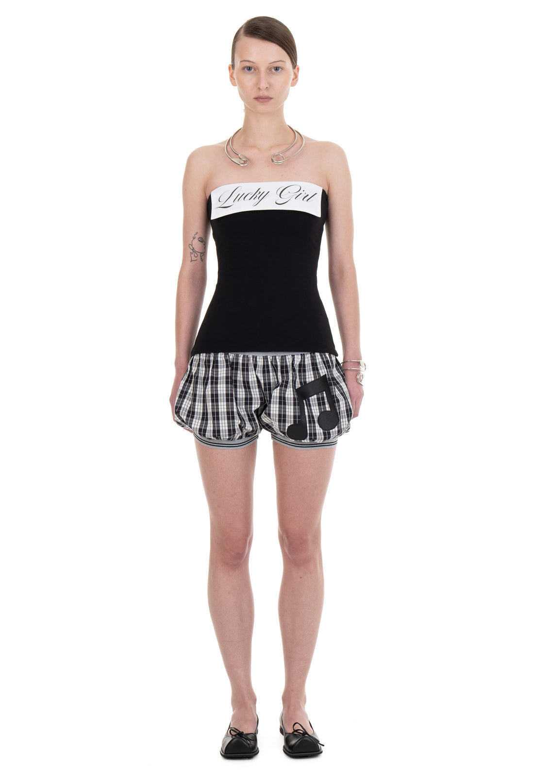 Cotton Bubble Shorts