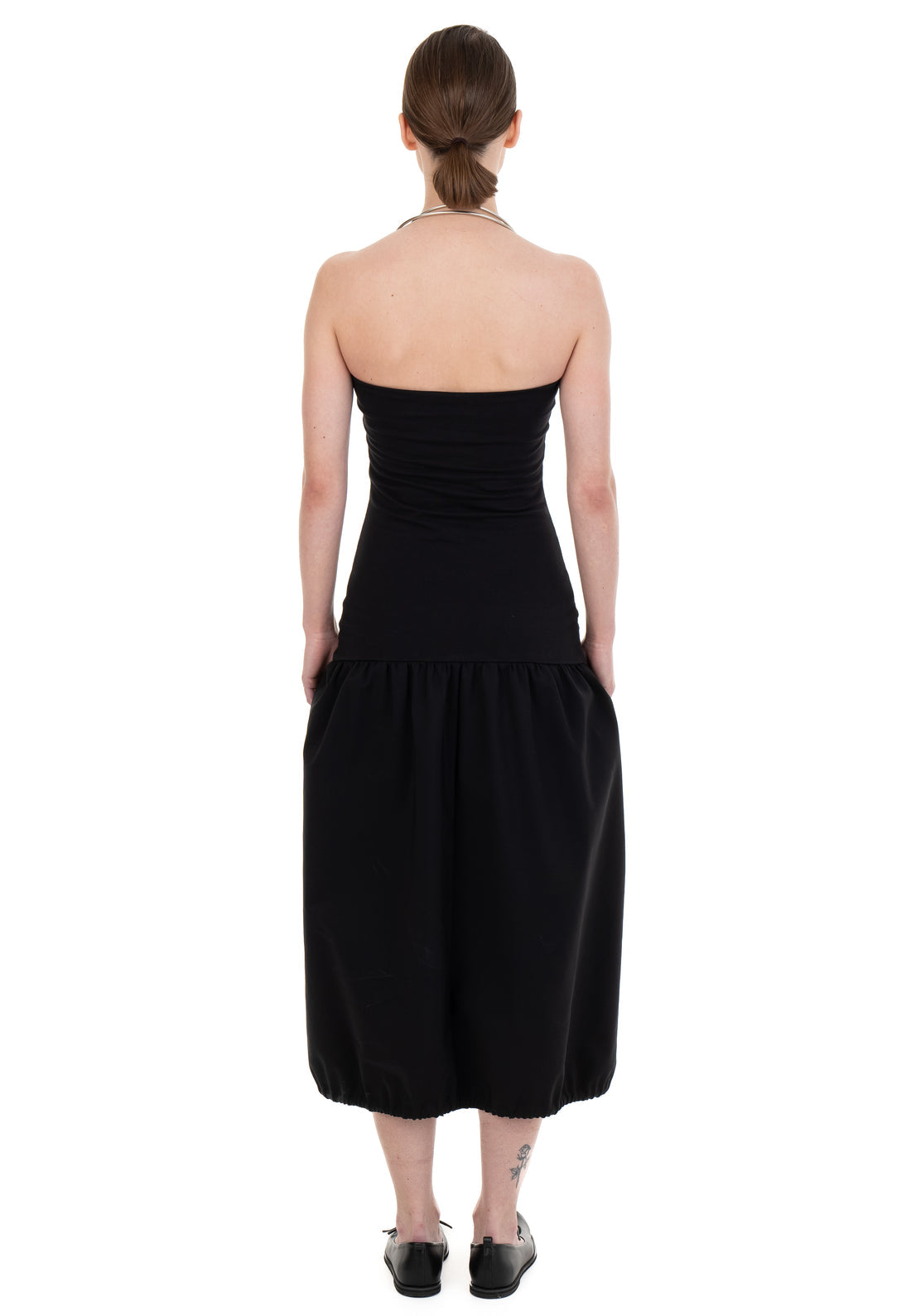 Lucky Girl Tube Dress in Black