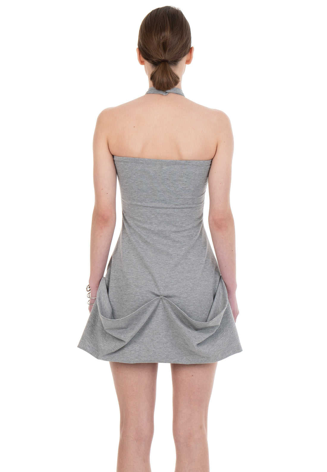 넥타이 드레이프 드레스