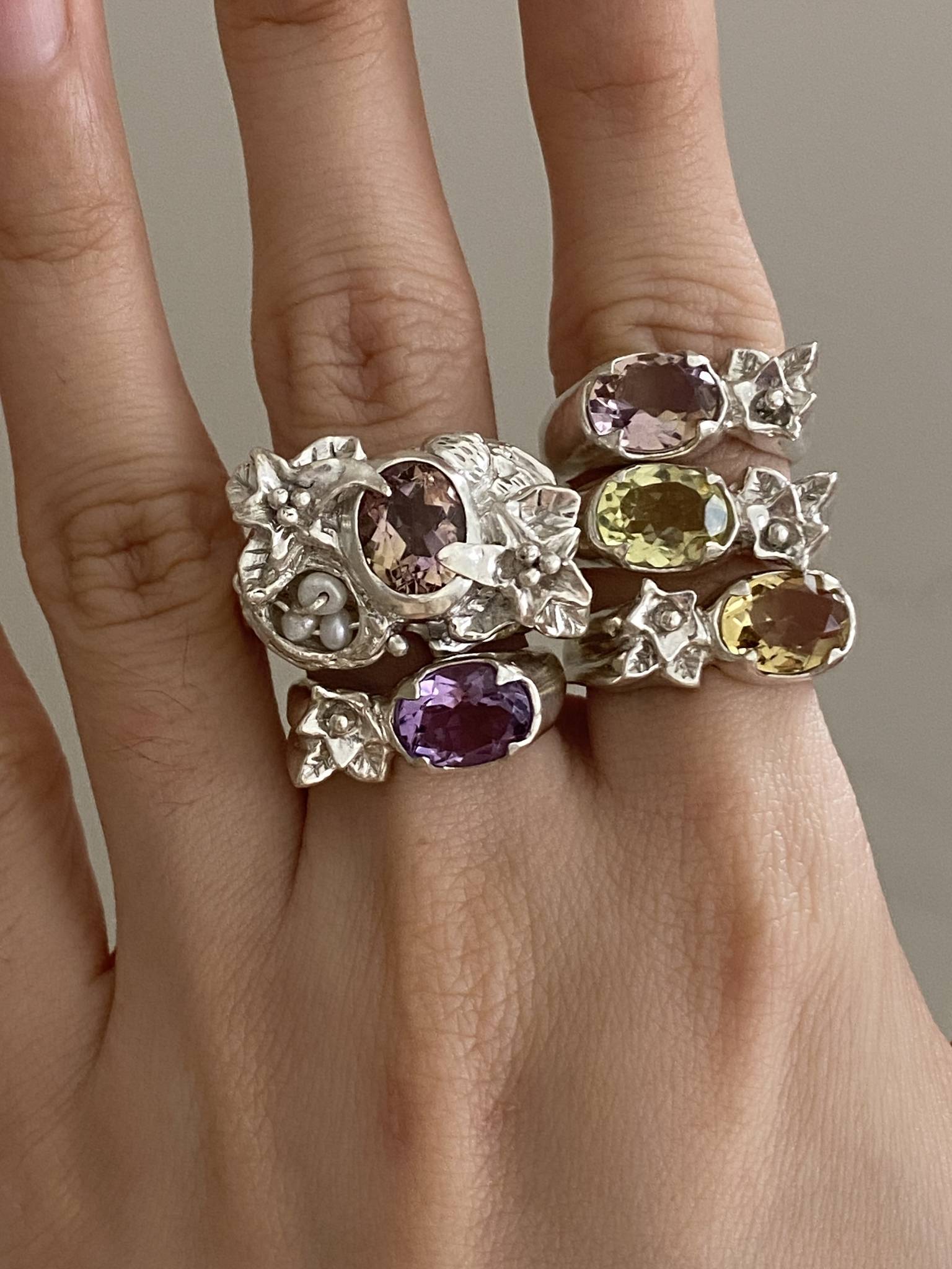 Violet Dusk Ring