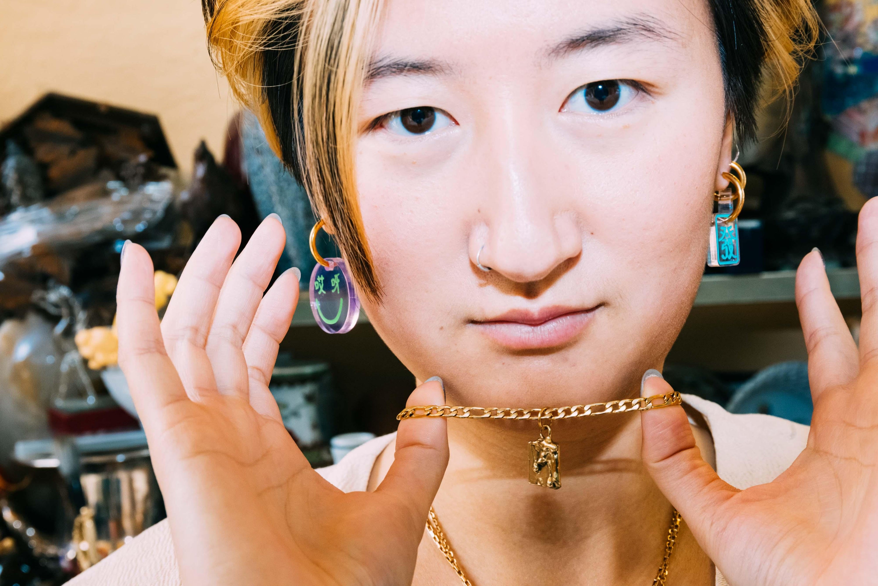 드리피 태그 피가로 체인 목걸이