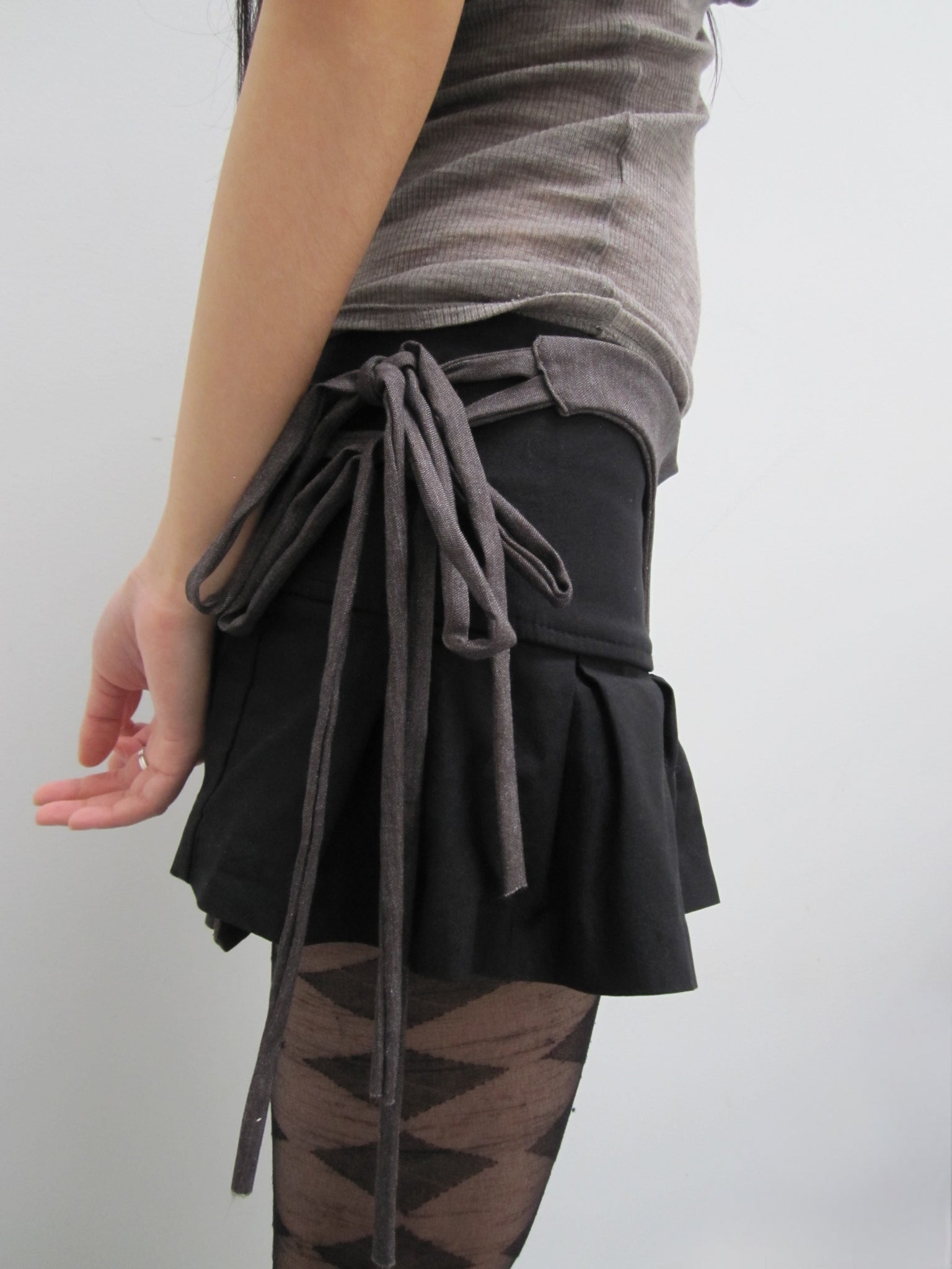 1 of 1 Pleated Wrap Skirt