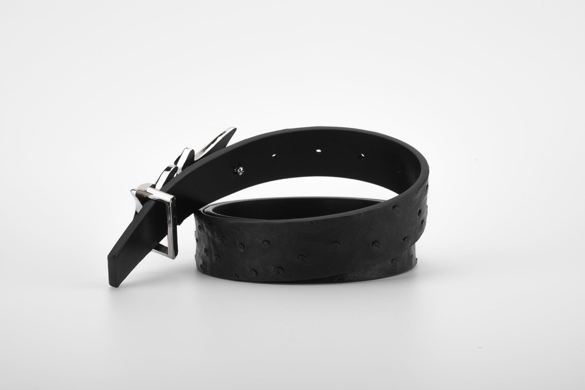 PILI Black Leather Belt