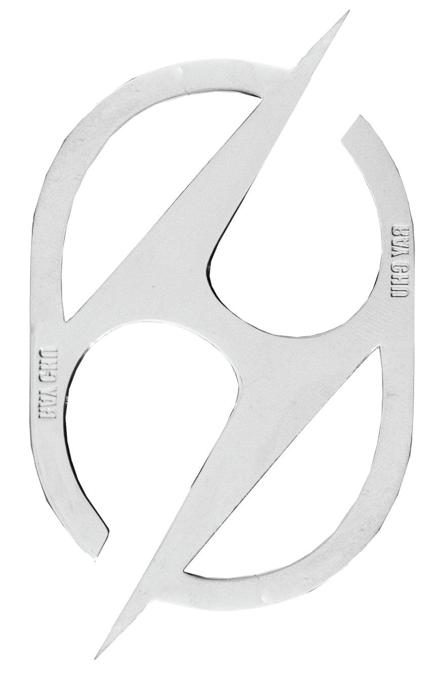 Ohrringe mit Blitz-Logo