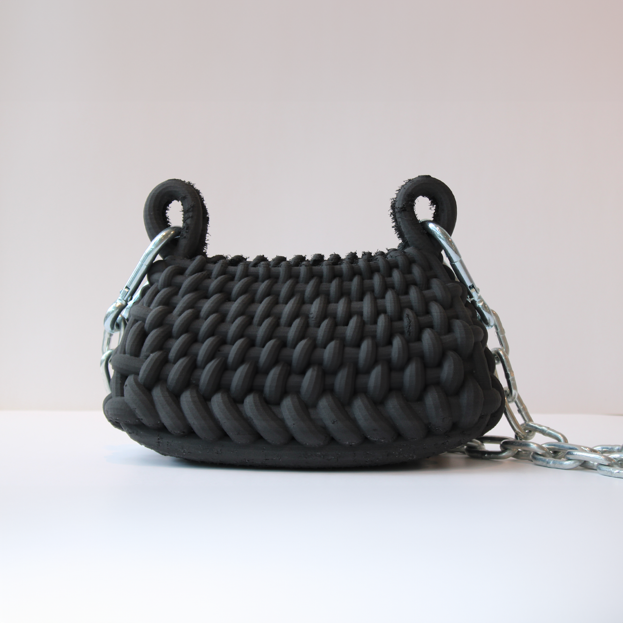 Black Woven Bag 2