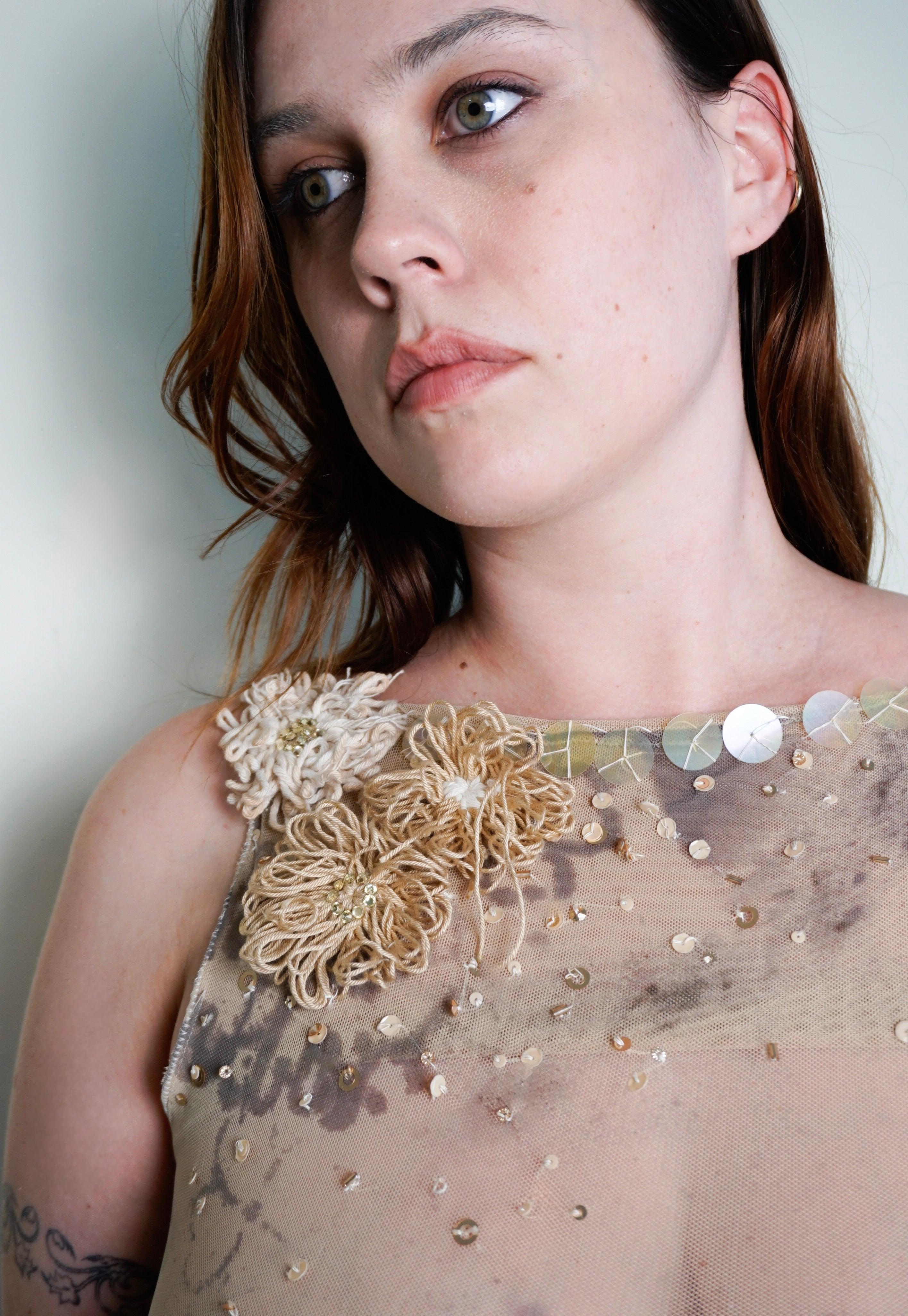 Transparentes Ponykleid