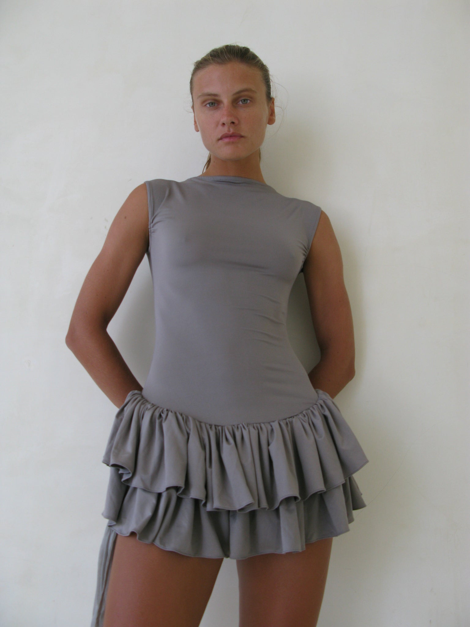 Ballerina Dress in Slate