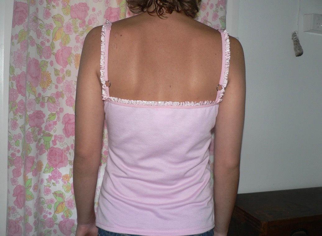 Pony Hair Eyelet Tank