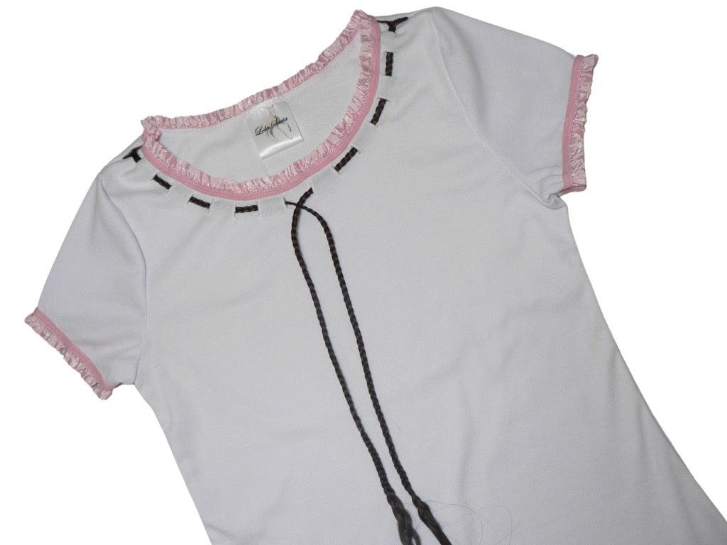 Pony Hair Eyelet Tee