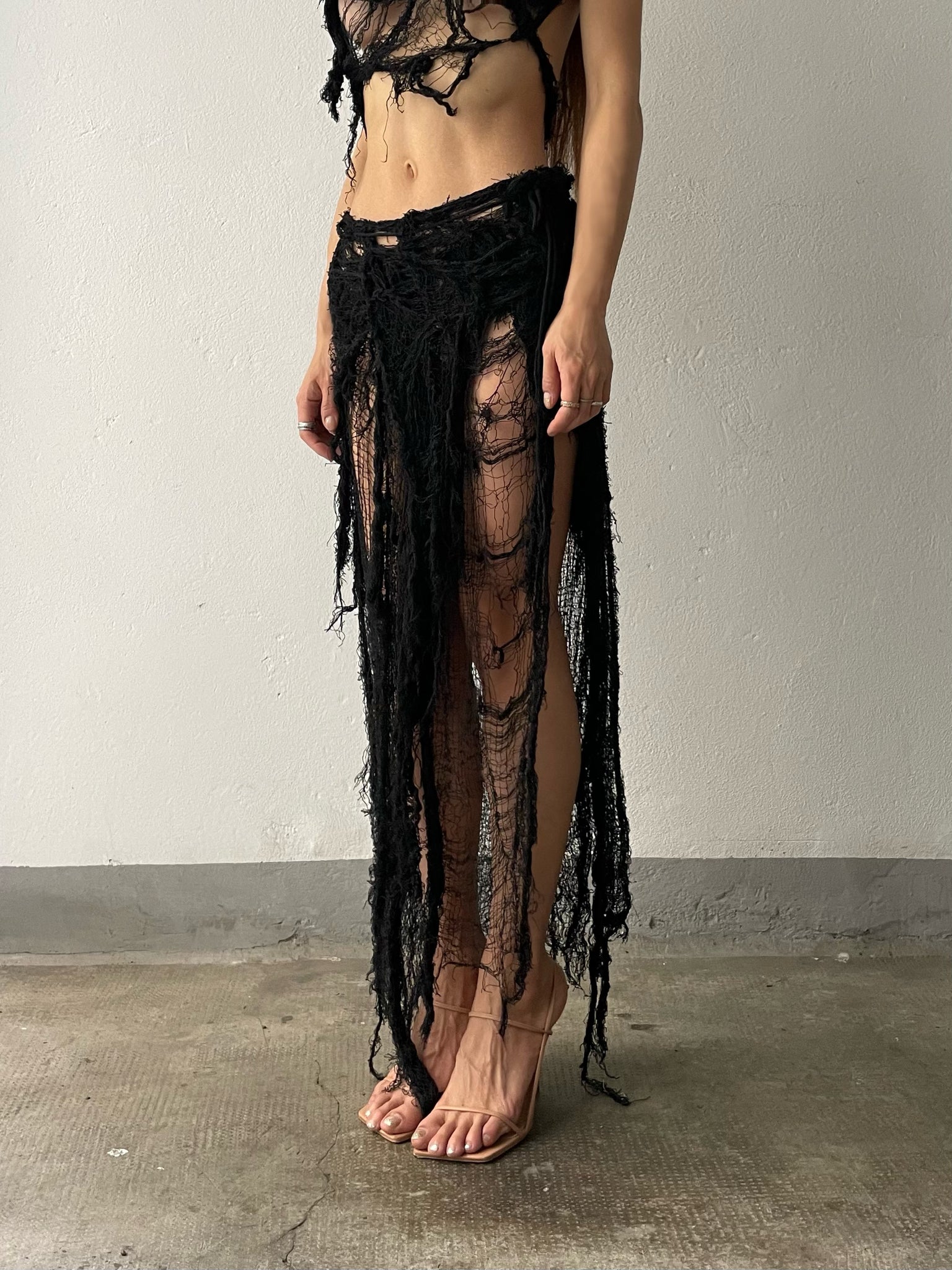 Black Moon 020 Wrap Skirt