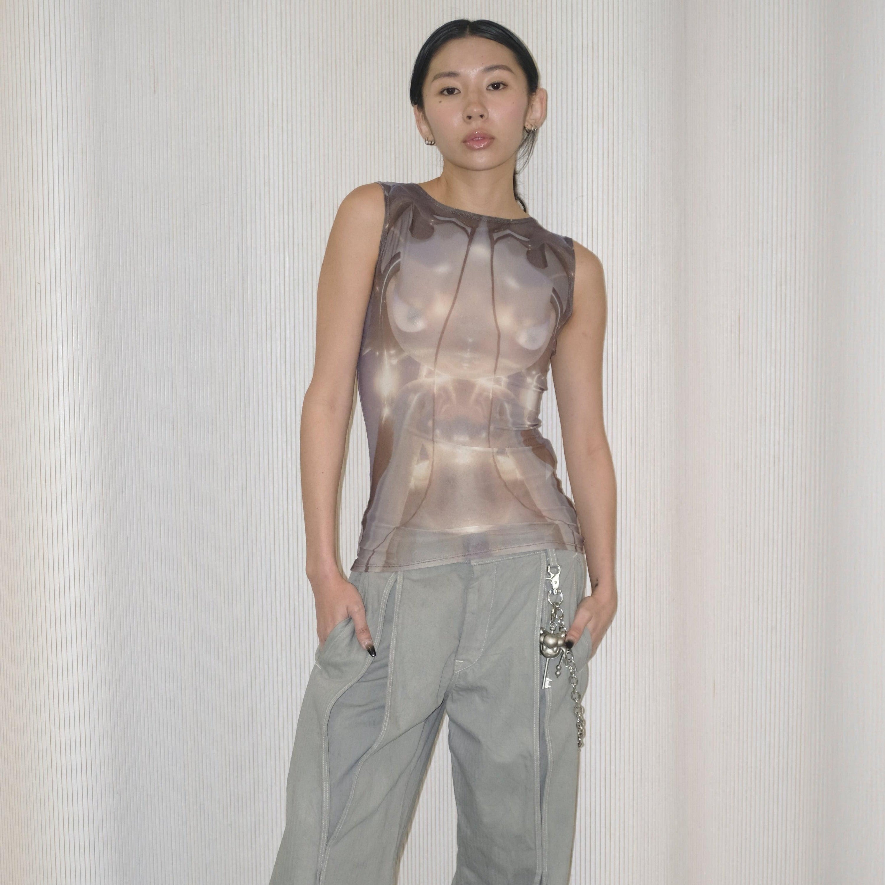 EMPATH x Gabrielle Rosenstein Emerge Mesh Tank