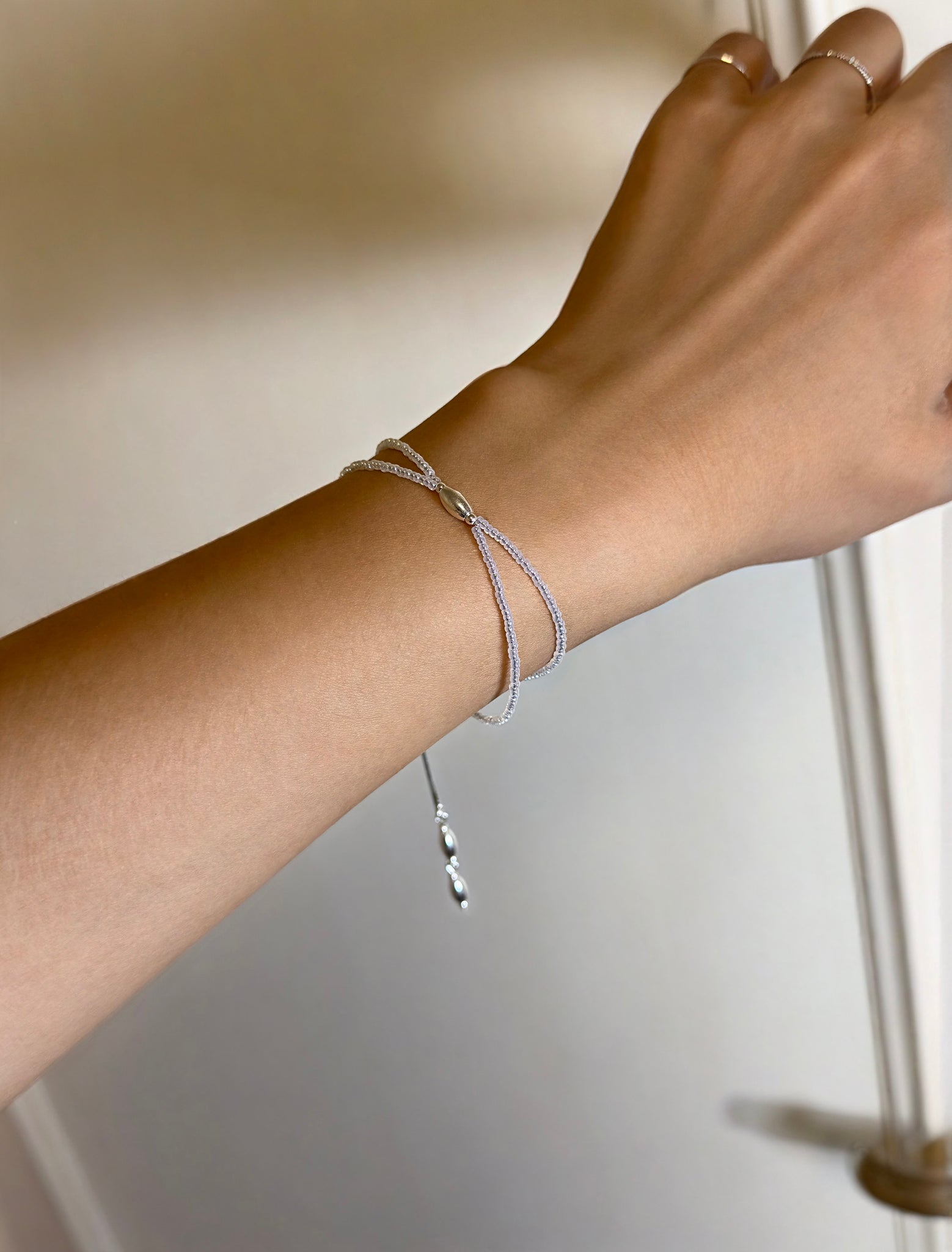 Silver Tassel Bracelet 06