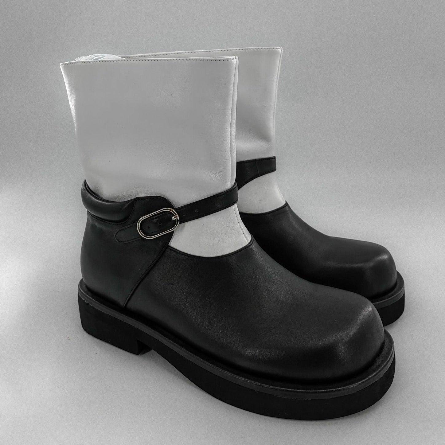 Black Jumbo Mary Janes