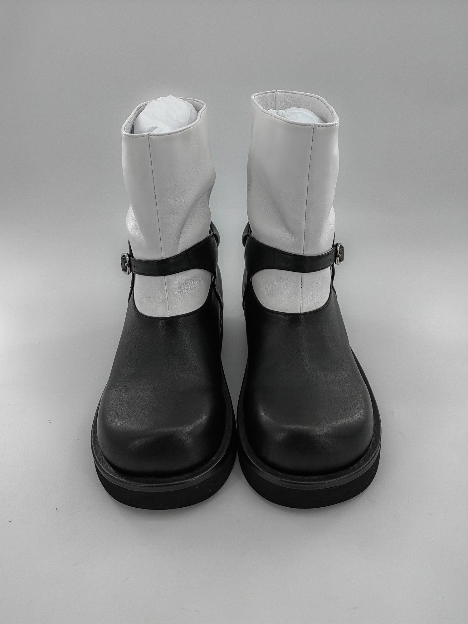 Schwarze Jumbo-Mary Janes