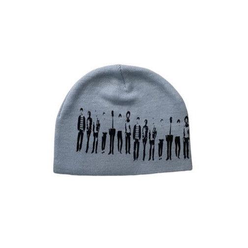 회색 사람 비니