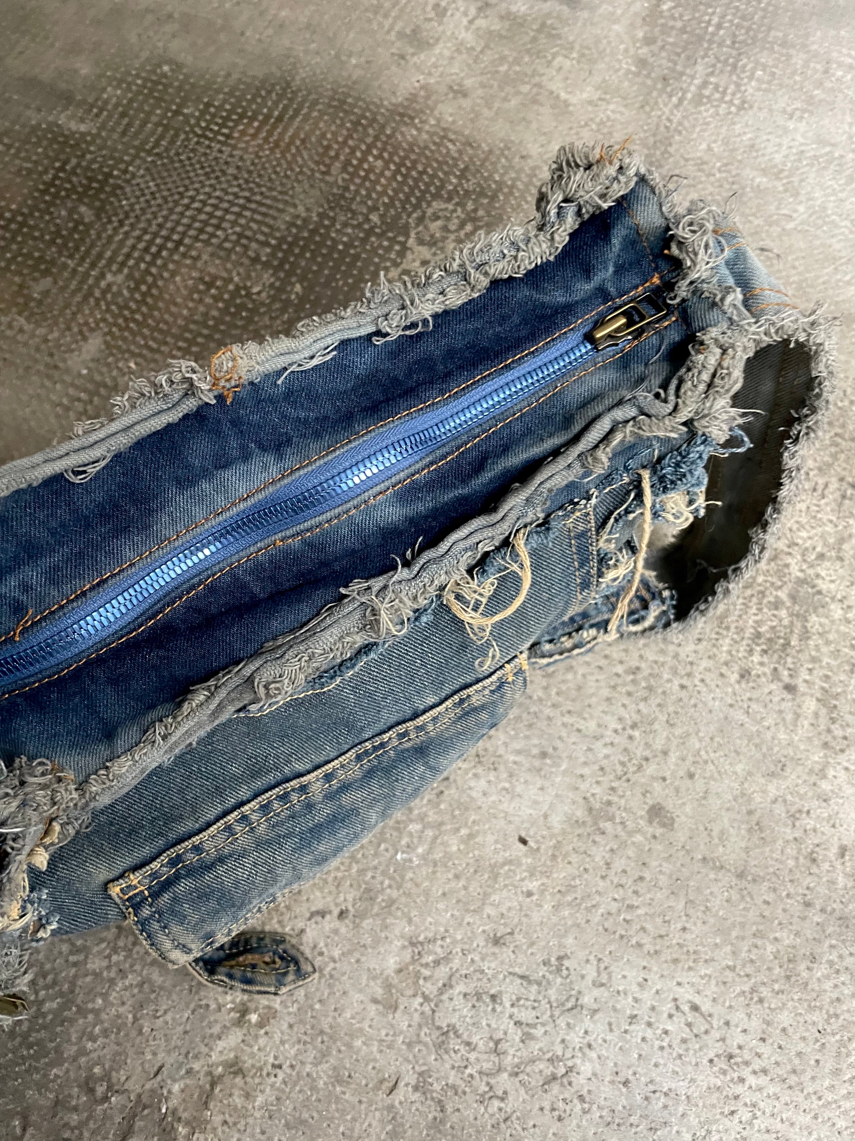 스웜프 데님 백