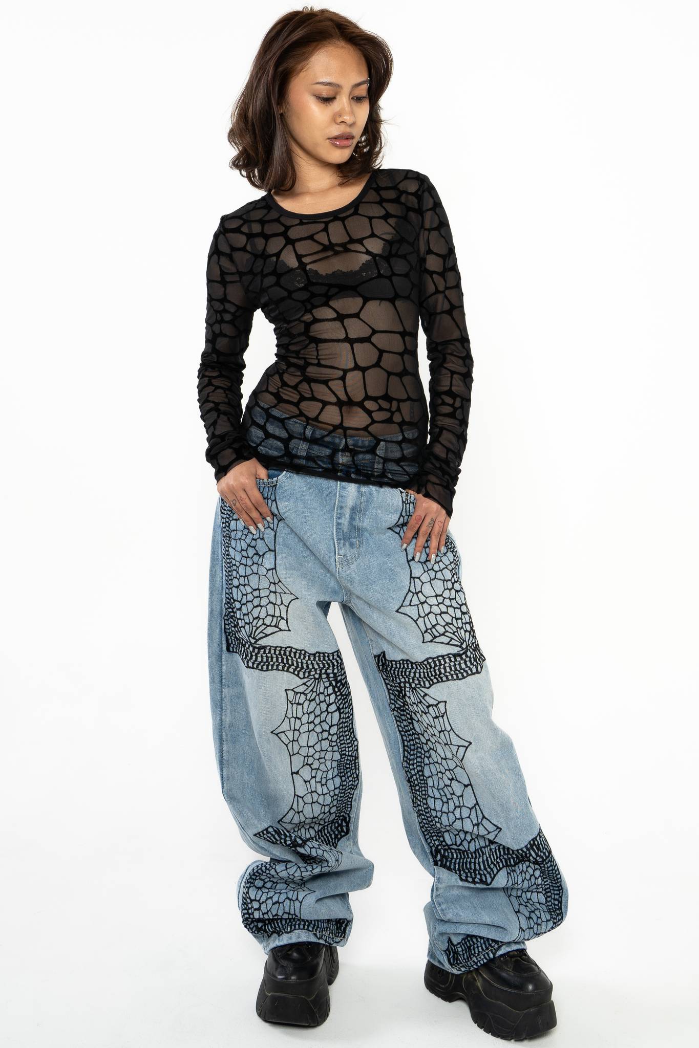 Jasmine Mesh Top