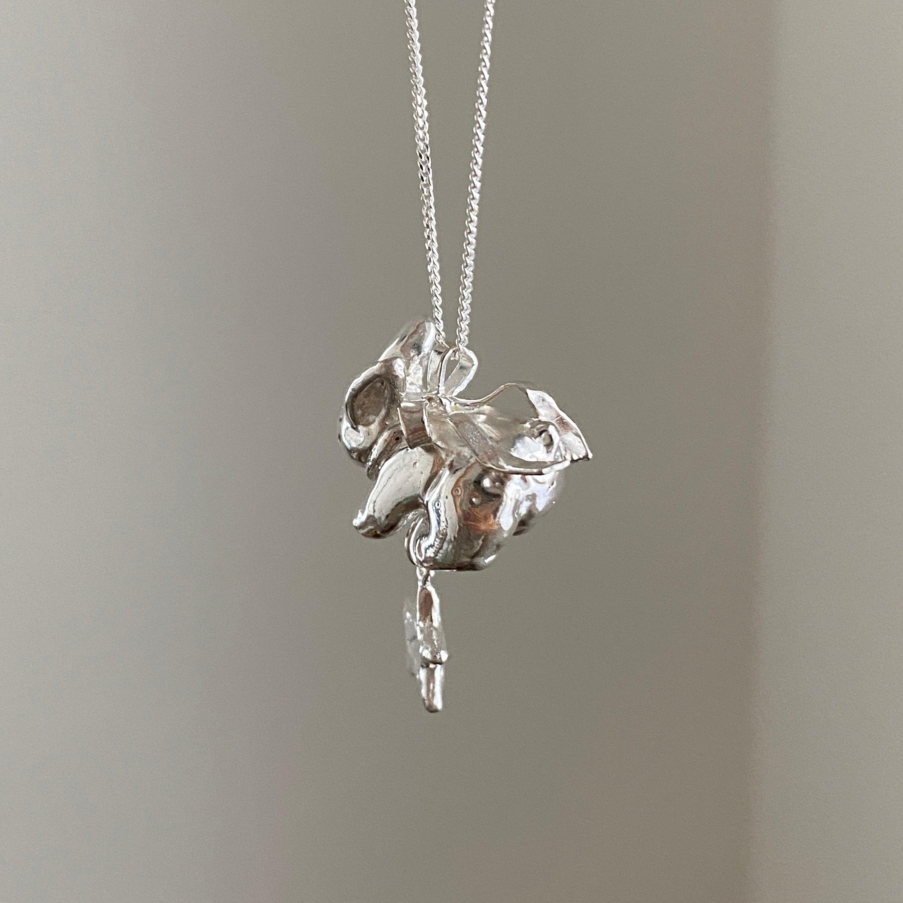 Flying Bunny Necklace – ap0cene