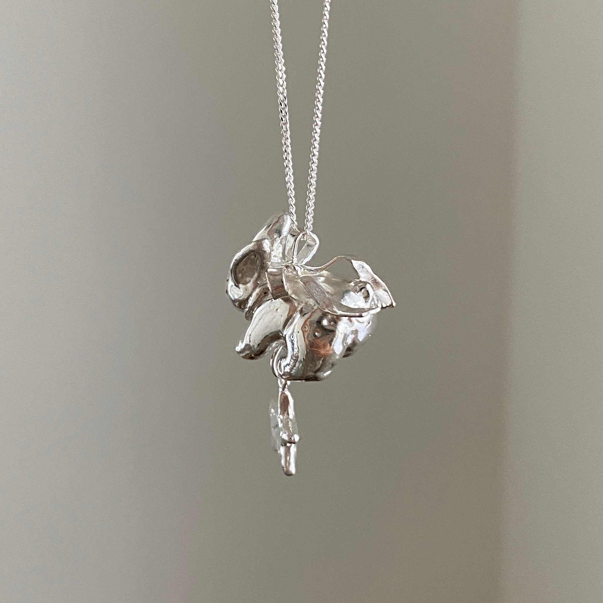 Flying Bunny Necklace