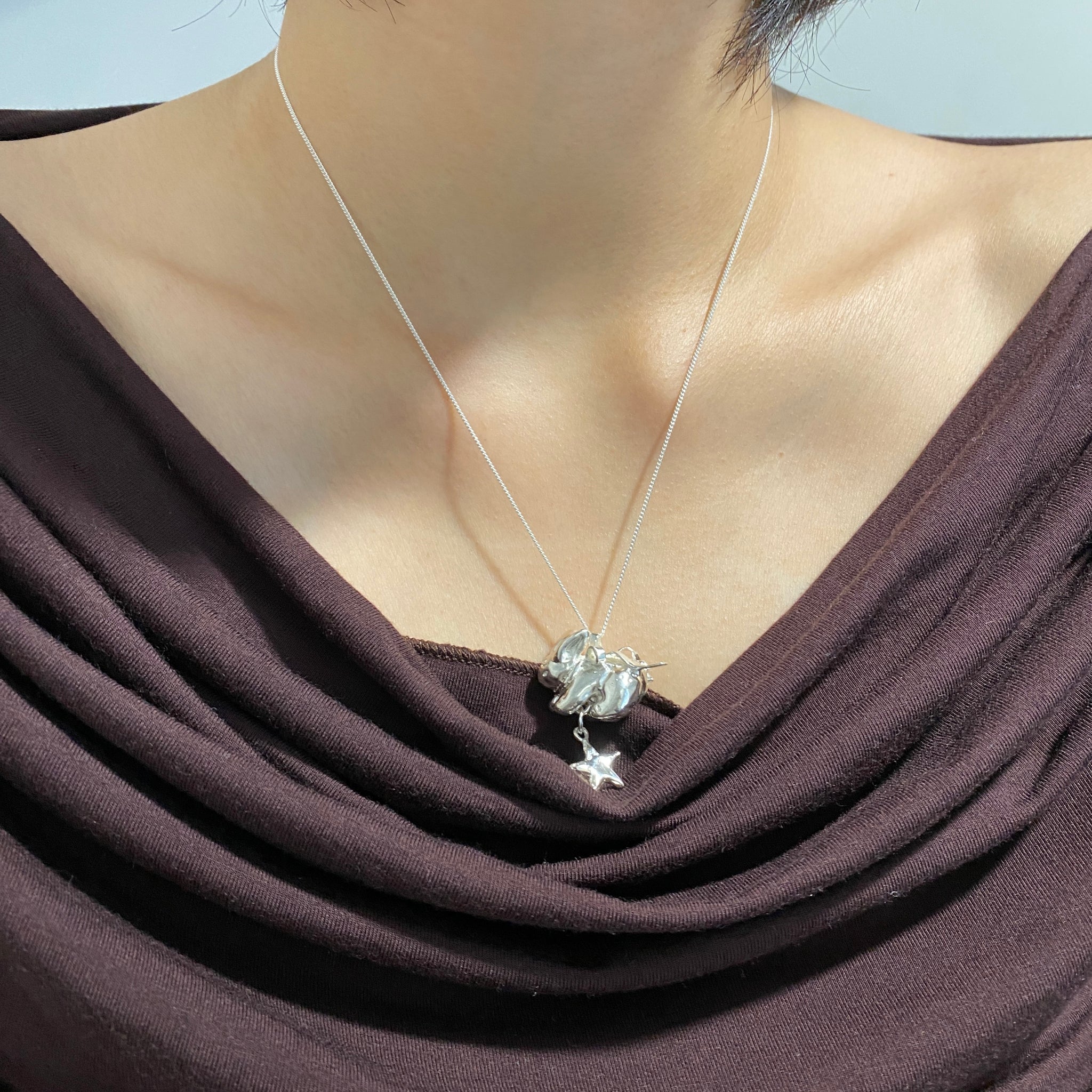 Flying Bunny Necklace