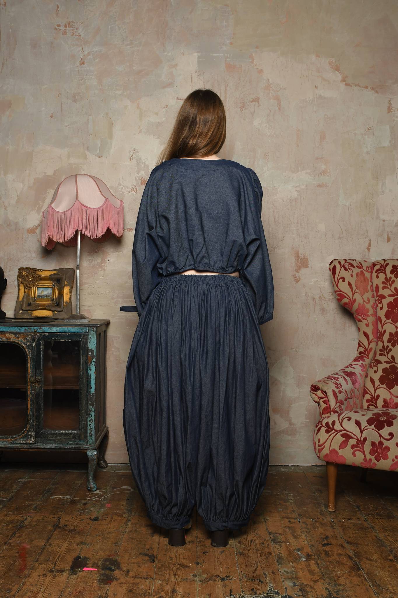 Denim Oshi Trouser