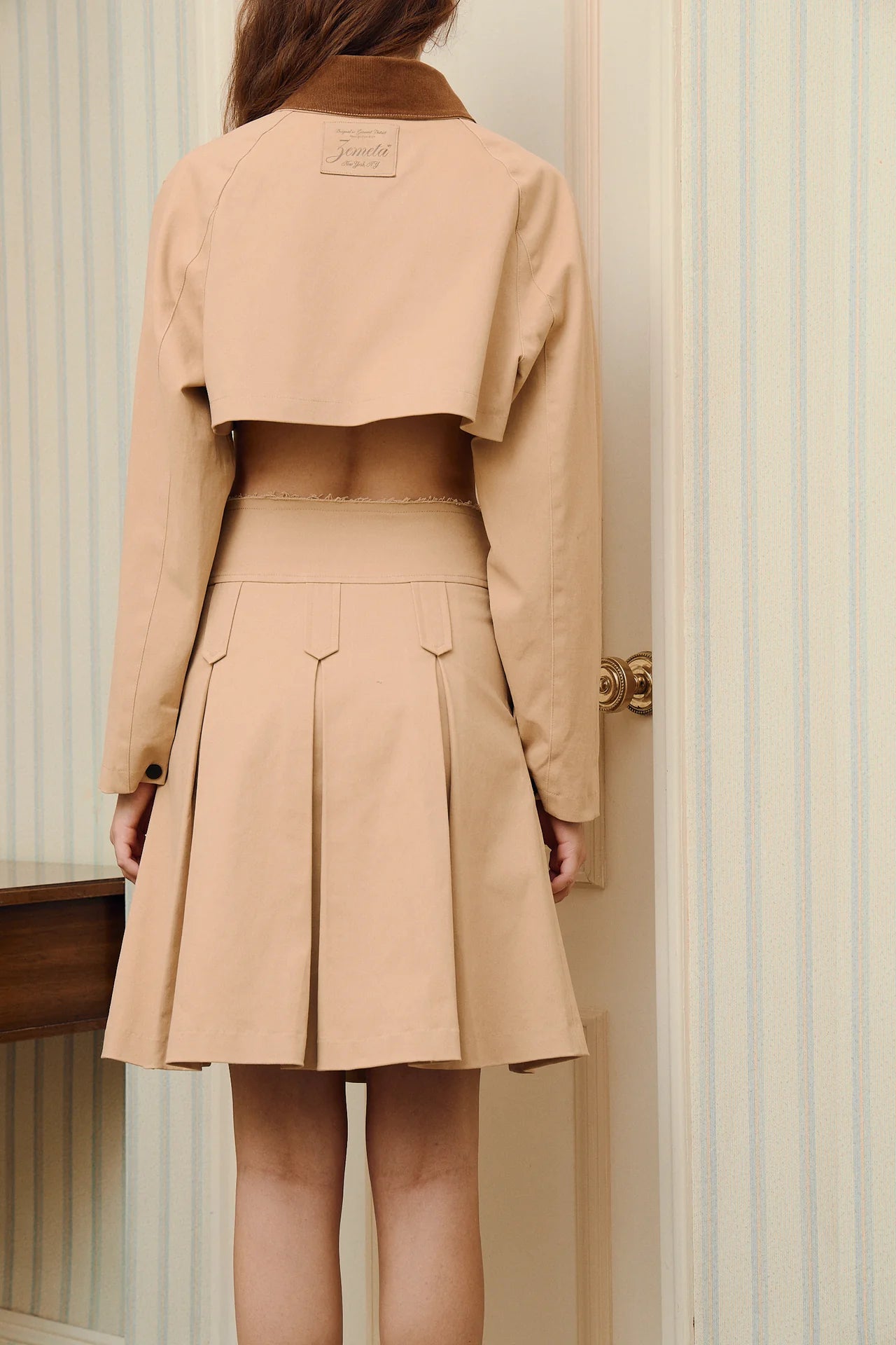 Aline Pleat Skirt