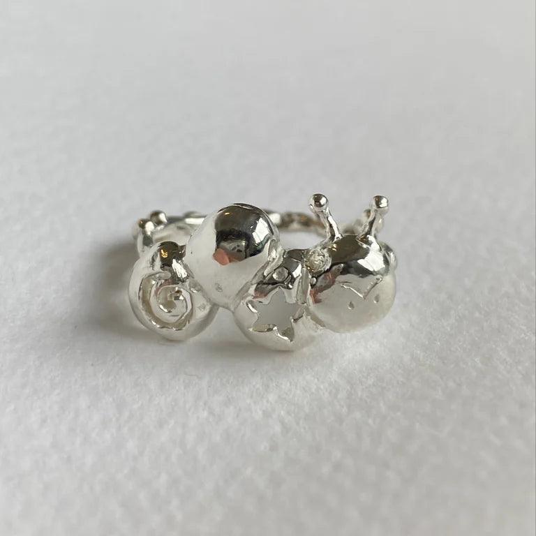 Angry Caterpillar Ring